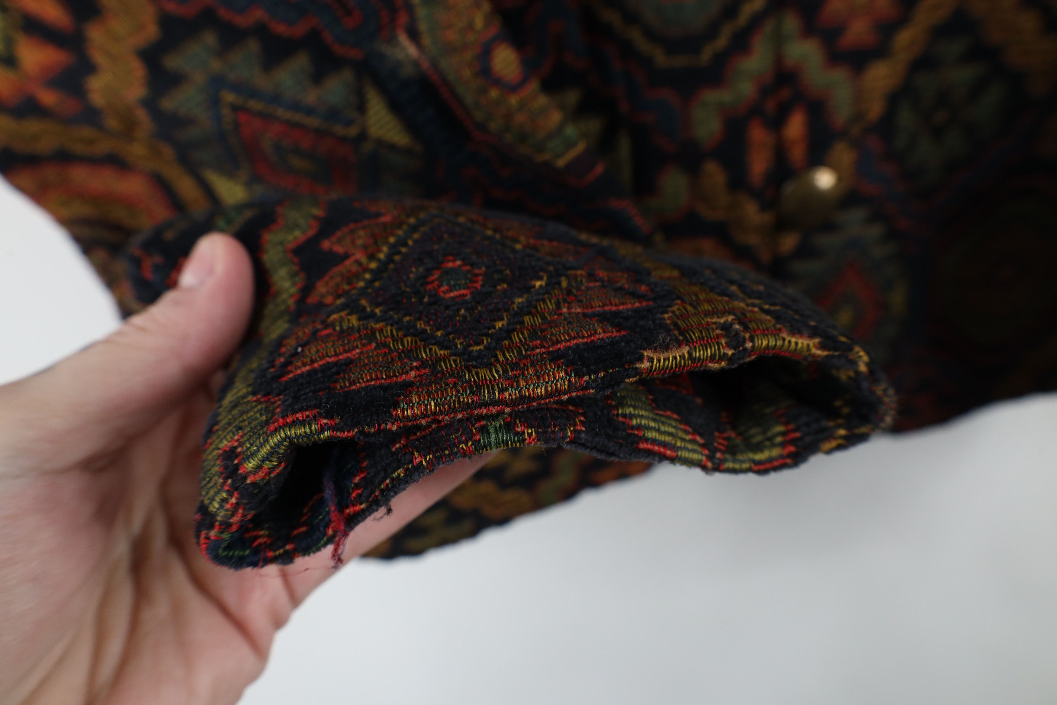 Vintage Vintage 90s Streetwear Southwestern Tapestry Button Jacket Size S / US 4 / IT 40 - 5 Thumbnail