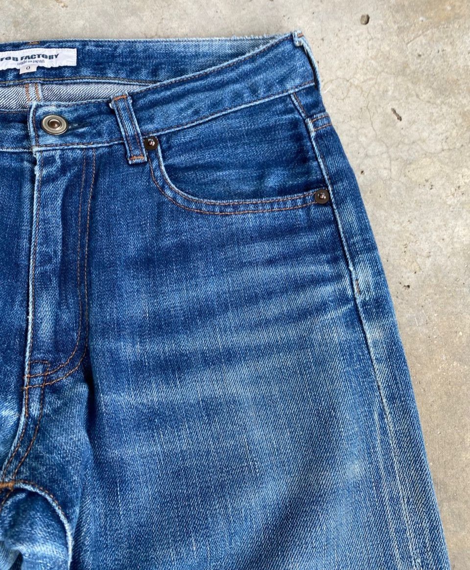 FOB Factory 💥BEST OFFER💥FOB FACTORY REDLINE SELVEGDE DENIM JEANS Size US 30 / EU 46 - 10 Thumbnail