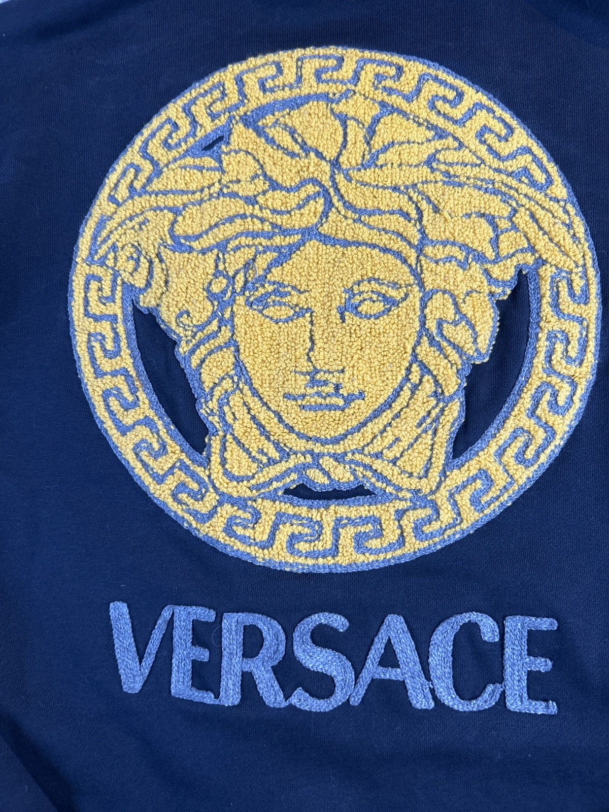 Versace Versace Sport Medusa Embroidered Jacket Black Rare Y2K 1332 Size L / US 10 / IT 46 - 2 Thumbnail