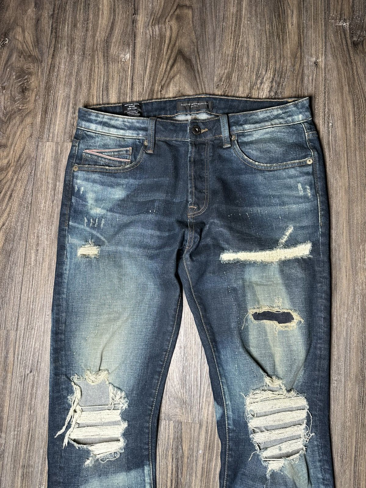 Cult Of Individuality × Vintage CULT OF INDIVIDUALITY men’s jeans Size US 34 / EU 50 - 2 Thumbnail