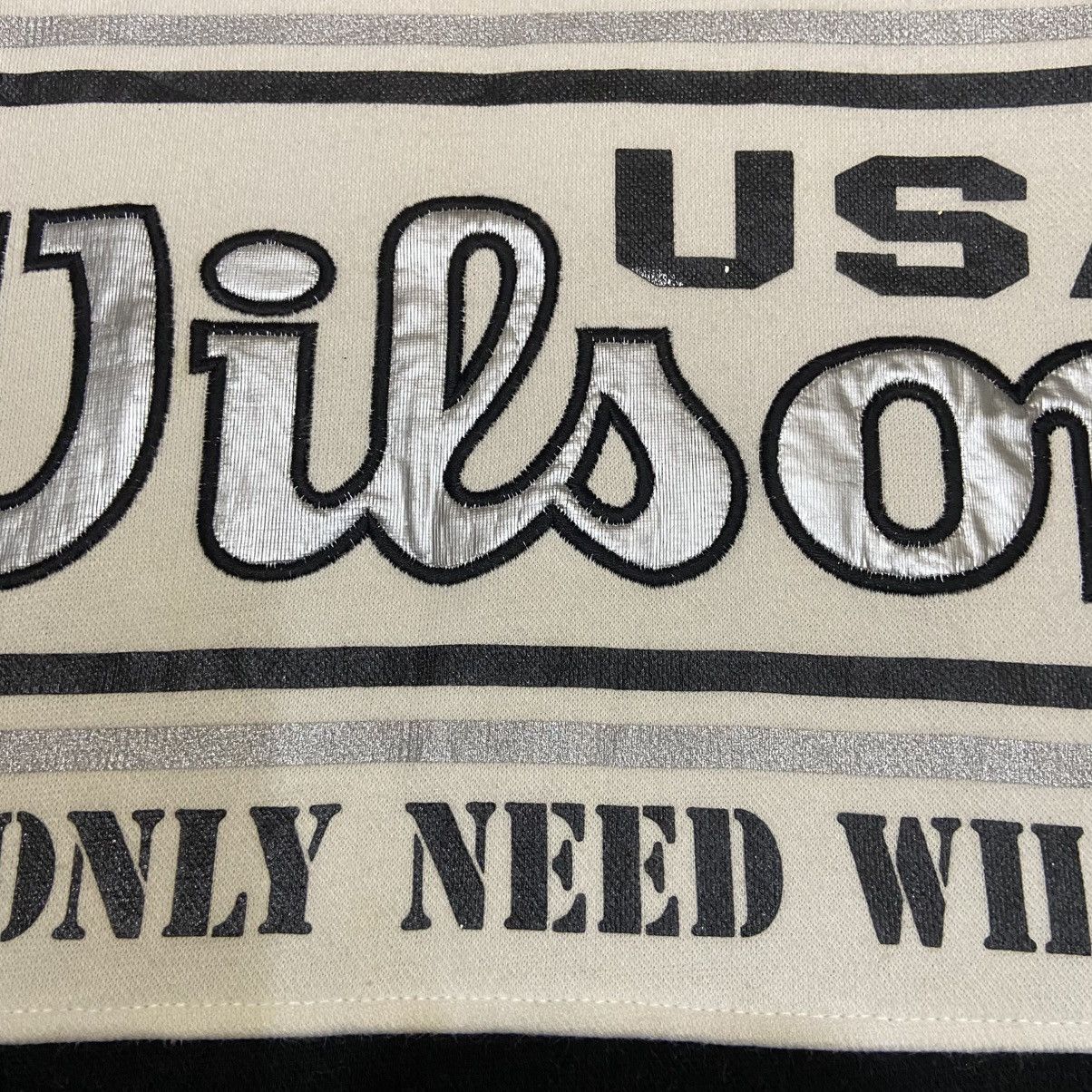 Wilson Vintage Wilson USA AOP Turtleneck Sweatshirt Size US L / EU 52-54 / 3 - 7 Thumbnail