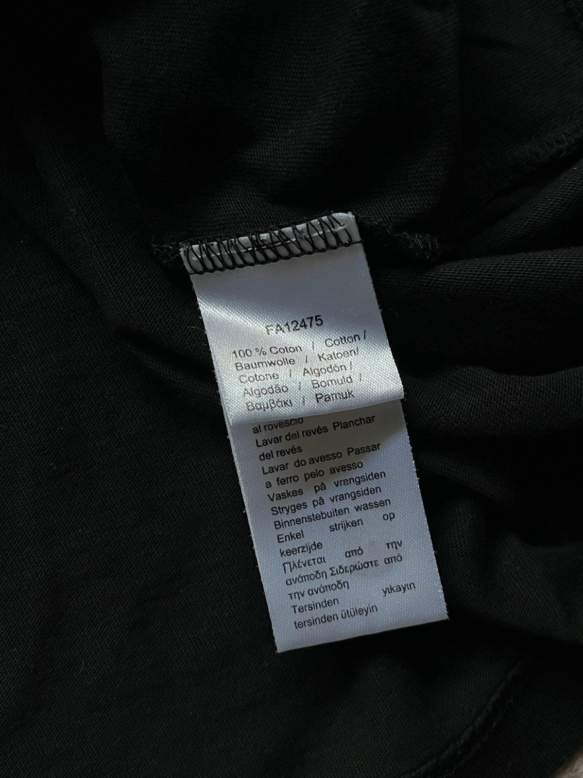 Lacoste Lacoste Sz XXL Big Embroidered Logo Tone Black T-Shirt Size US XXL / EU 58 / 5 - 10 Thumbnail