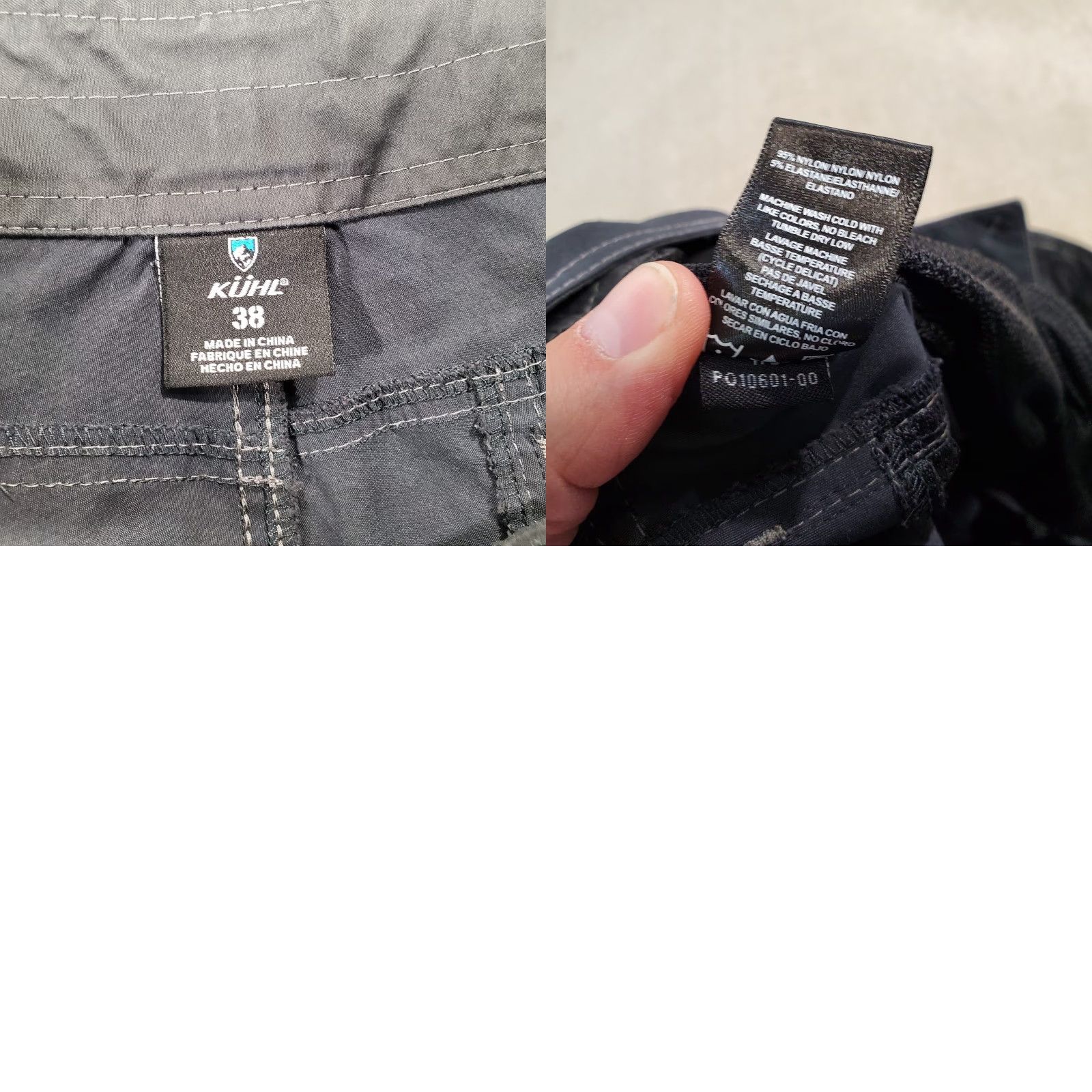 Vintage Kuhl Cargo Shorts Mens 38 Black Nylon Spandex Outdoor Cargo Shorts Mens 38 Black - Lightweight Pockets Vintage? No (but not needed) Size US 38 / EU 54 - 9 Thumbnail