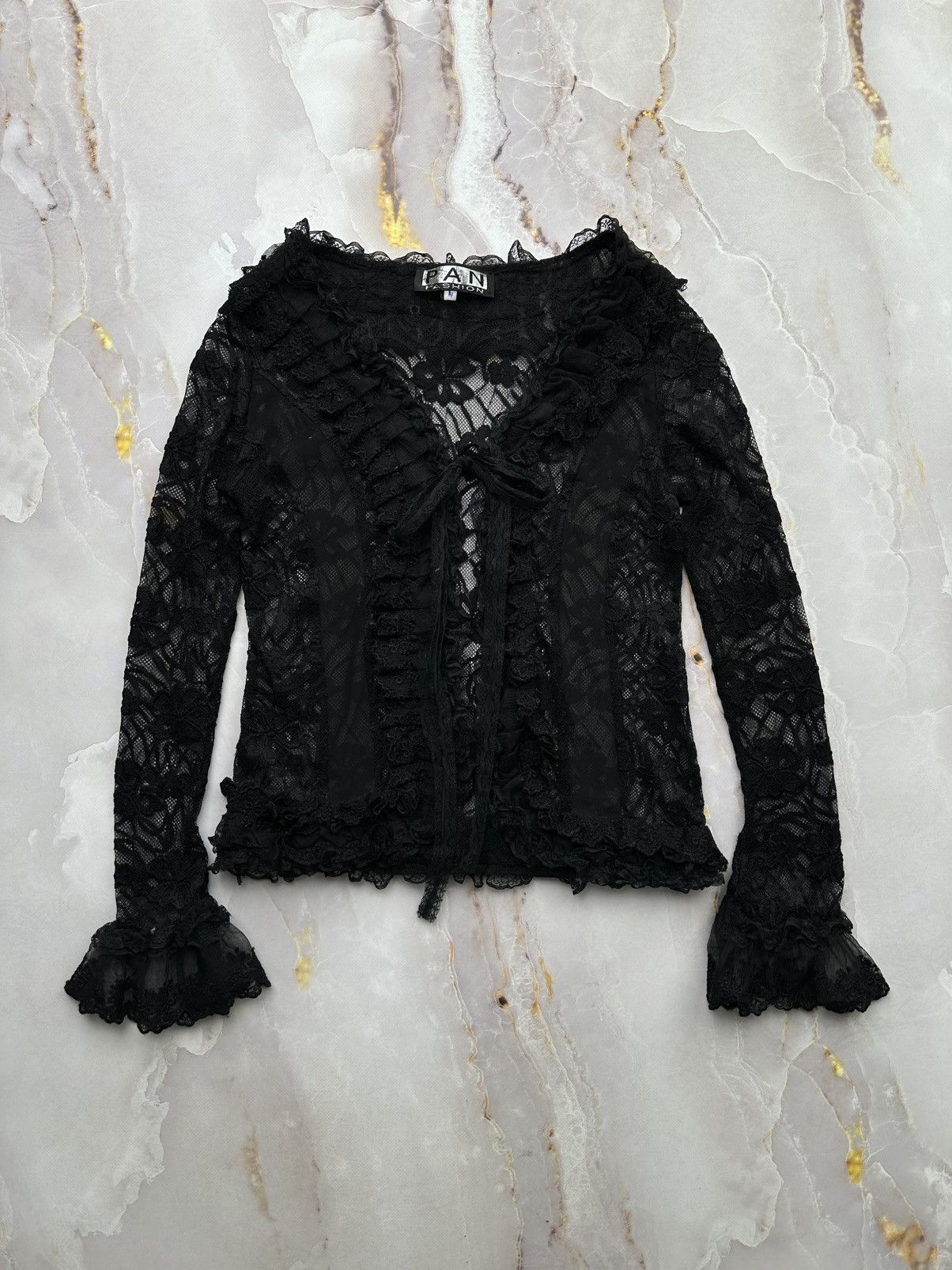 Vintage Mesh Blouse