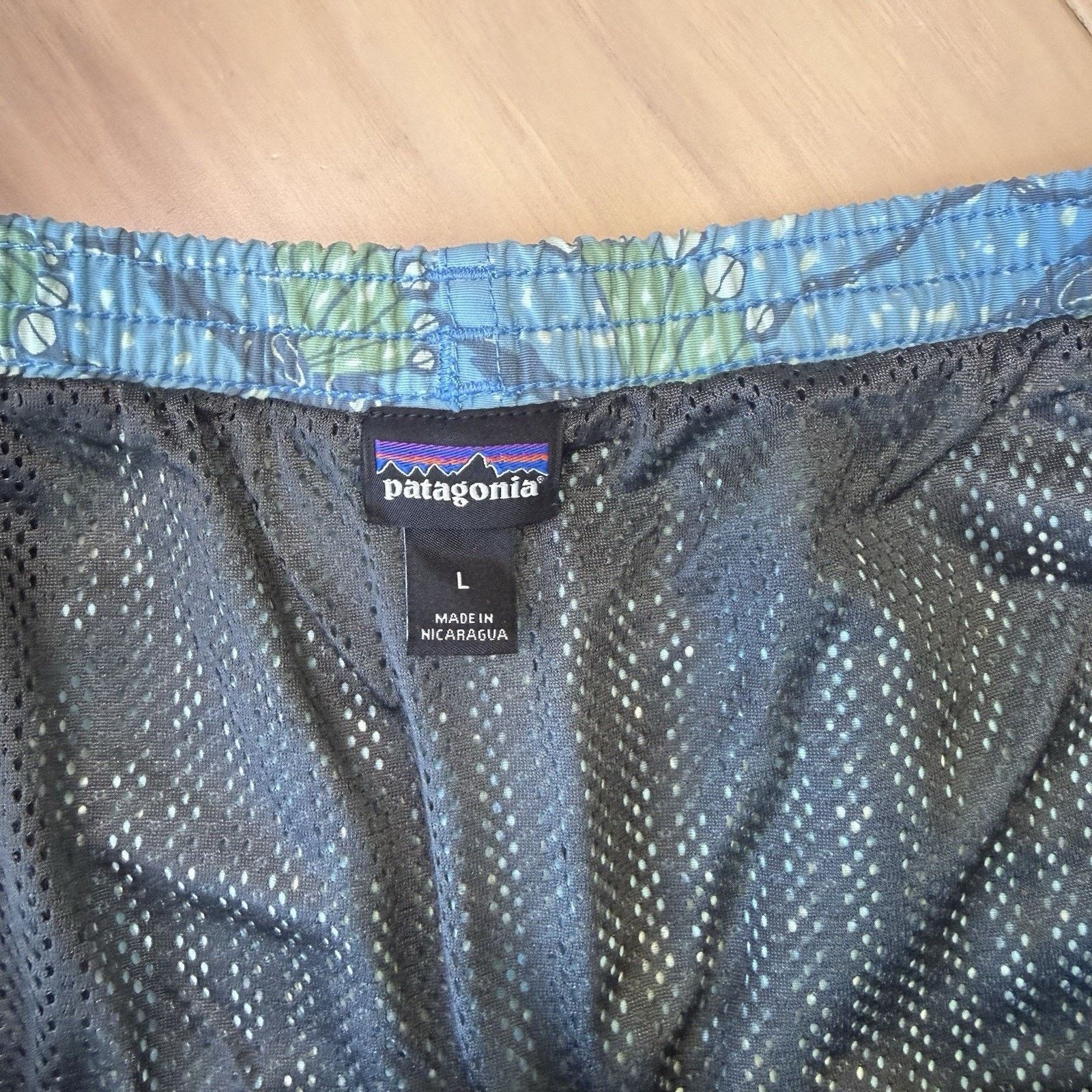 Patagonia Patagonia Baggies Large Blue Lined Shorts Lined 6" Inseam Size US 34 / EU 50 - 5 Thumbnail