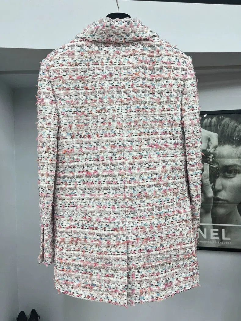 Chanel Chanel 23C Colorful Woven Coat. Size US M / EU 48-50 / 2 - 3 Thumbnail