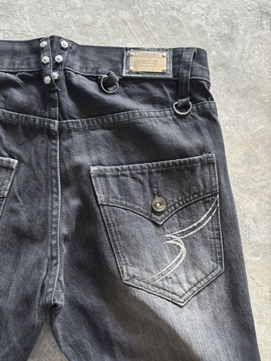 semanticdesign SICK FLARE SEMANTIC DESIGN WASHED FADE JAPANESE GRUNGE PUNK Size US 30 / EU 46 - 20 Thumbnail