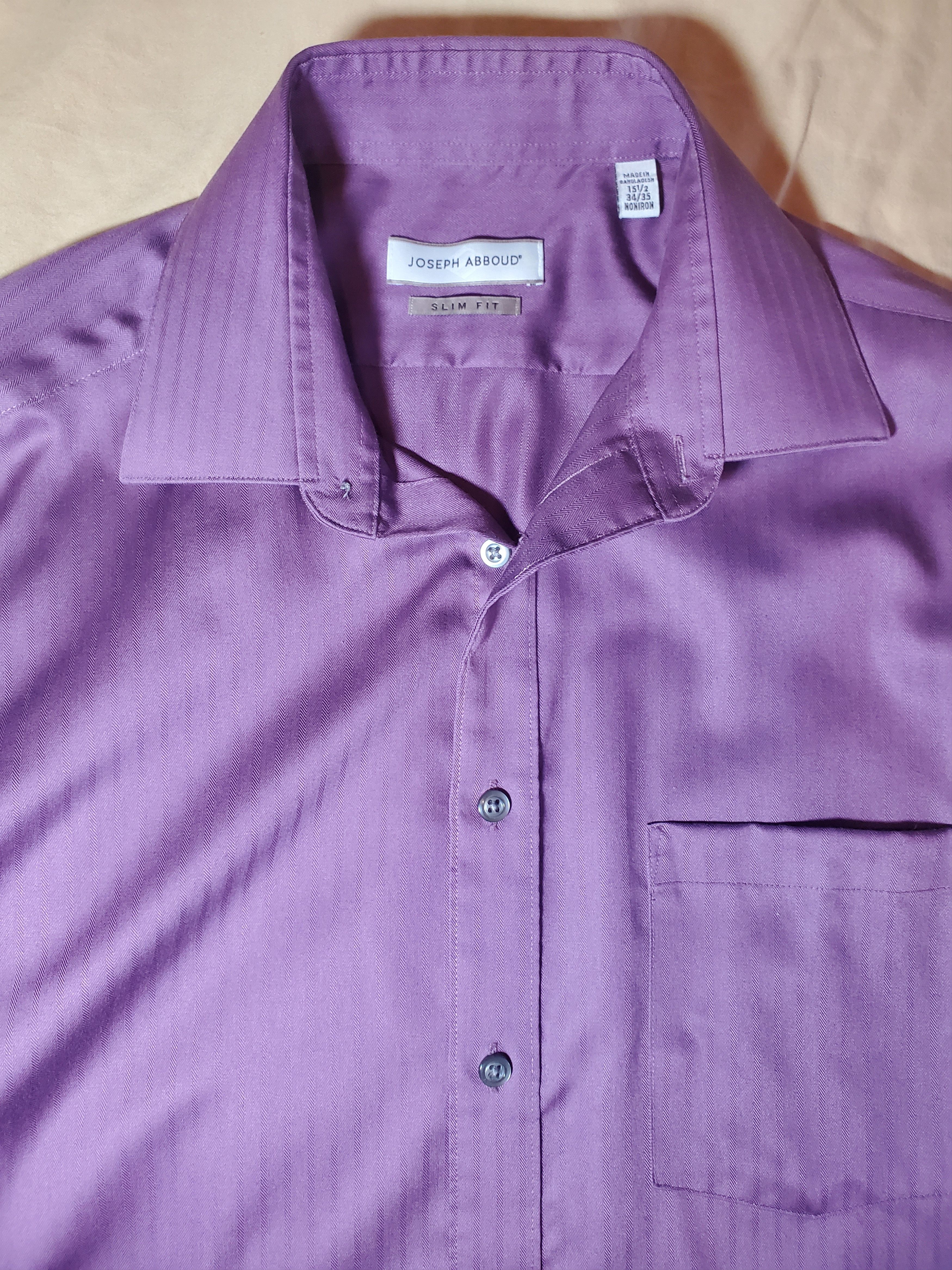 Joseph Abboud Joseph Abboud Slim Fit Shirt – 15.5 Neck / 34–35 Sleeve Size US M / EU 48-50 / 2 - 4 Thumbnail
