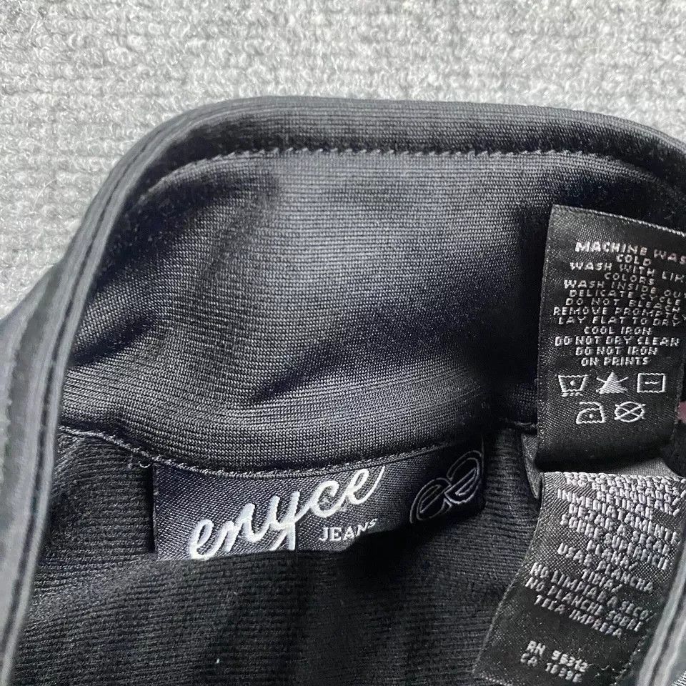 Enyce Enyce Track Jacket Women's Small Black Full Zip Polyester S Size S / US 4 / IT 40 - 3 Thumbnail