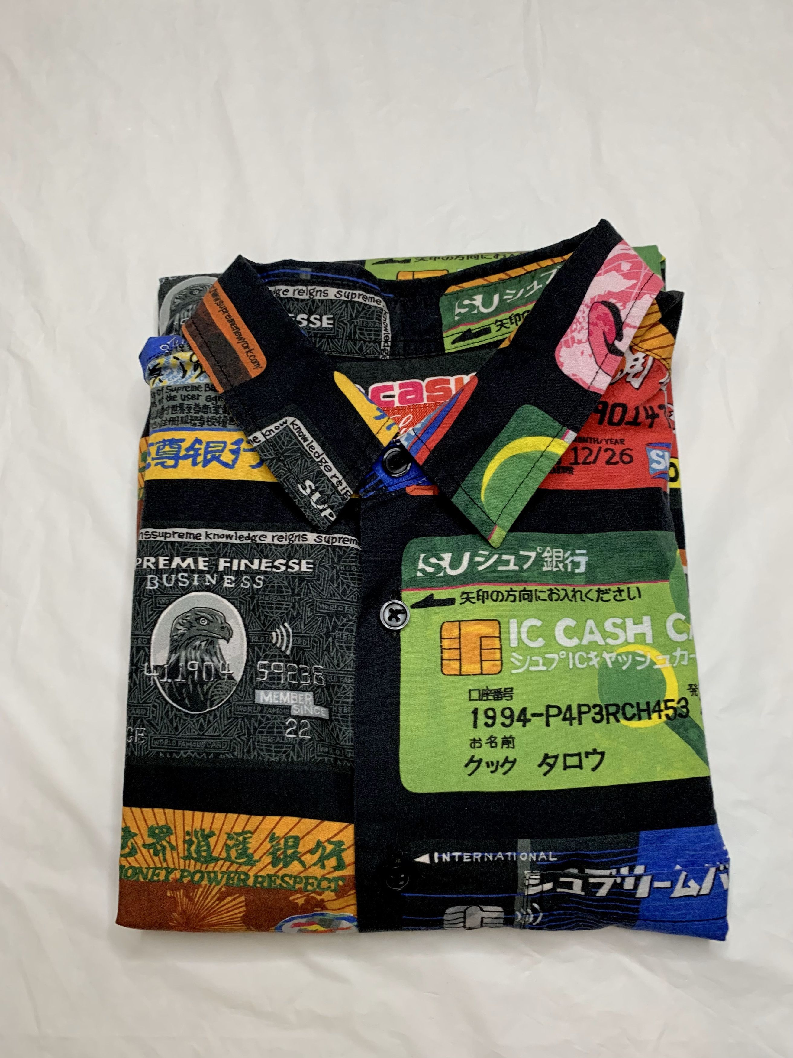 Supreme Supreme SS22 Credit Cards Shirt (M) Size US M / EU 48-50 / 2 - 9 Thumbnail