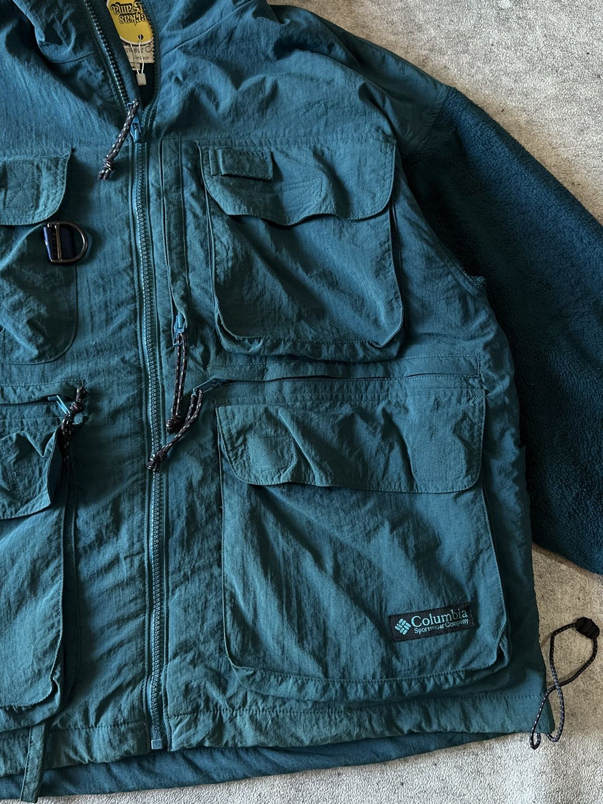 Columbia 2000s Columbia Performance Fishing Gear Multipocket Jacket Size US L / EU 52-54 / 3 - 3 Thumbnail