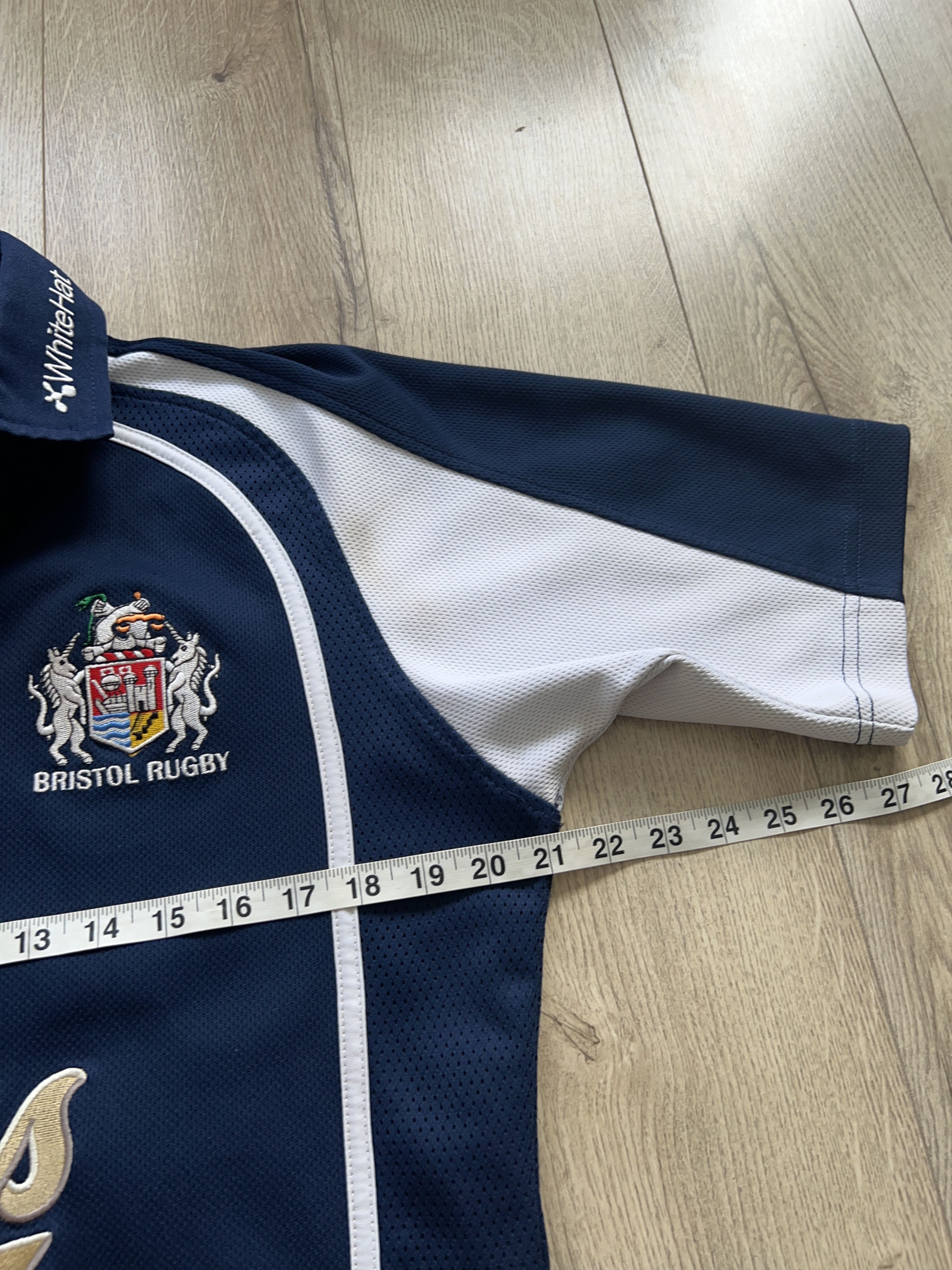 Vintage KooGa Bristol Rugby Union Blue Jersey Shirt Short Sleeve Size US S / EU 44-46 / 1 - 6 Thumbnail