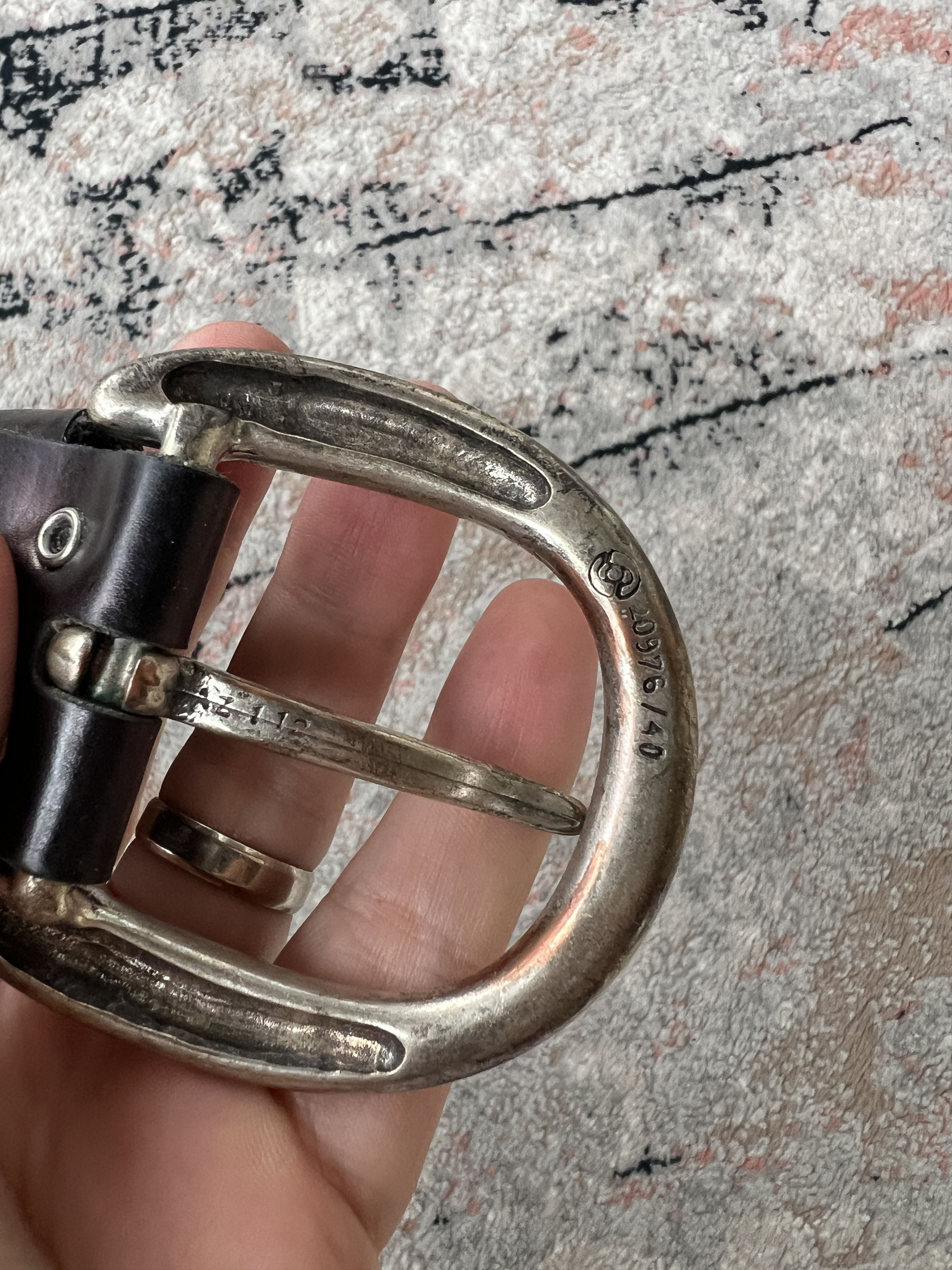 Vintage Vintage Leather Belt Size ONE SIZE - 5 Thumbnail