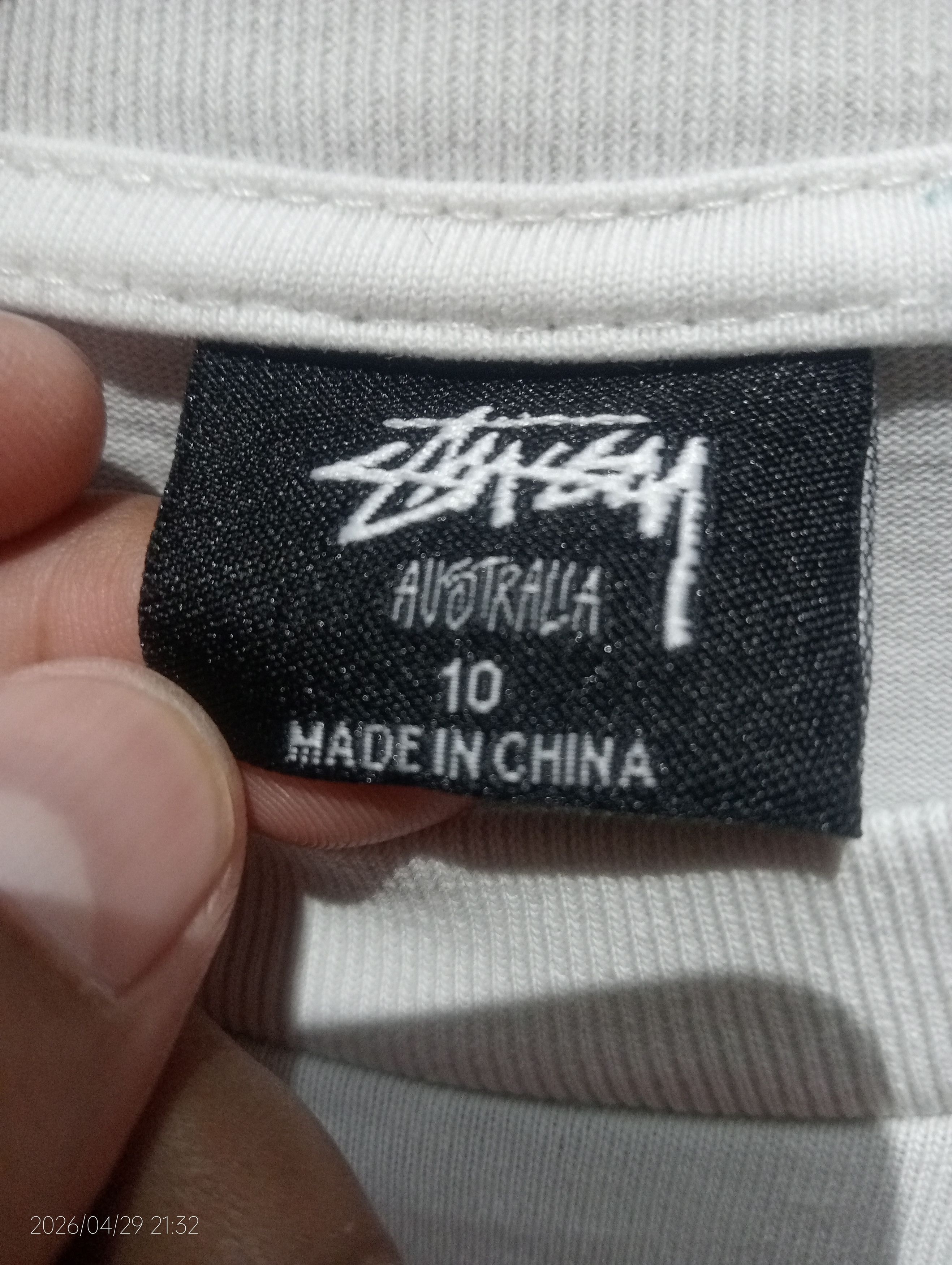 Stussy Vintage Stussy Australia Big Logo Tee Very Rare Size US XL / EU 56 / 4 - 4 Thumbnail