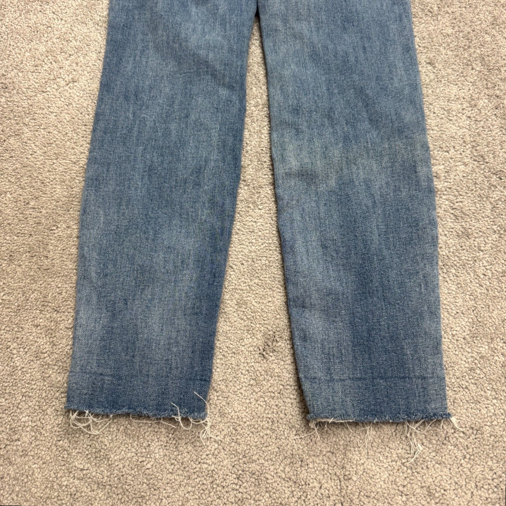 Denime Judy Blue Jeans Mid Rise Skinny Denim Women 26 in Blue 28 in Inseam Regular 3/26 Size 3 Pants City Streetwear Casual Size 26" / US 2 / IT 38 - 5 Thumbnail