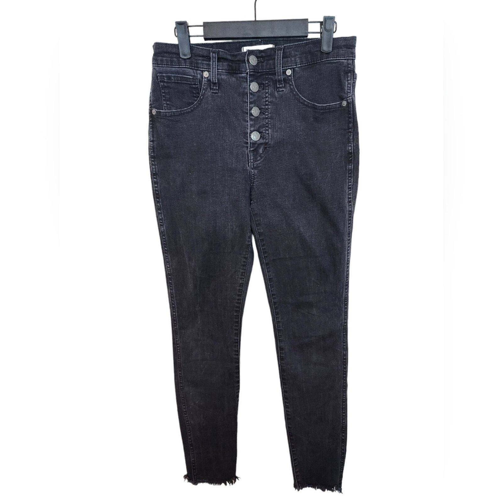 Madewell Madewell 10" High Rise Skinny Jeans Button edition 27 Size 27" / US 4 / IT 40 - 5 Thumbnail