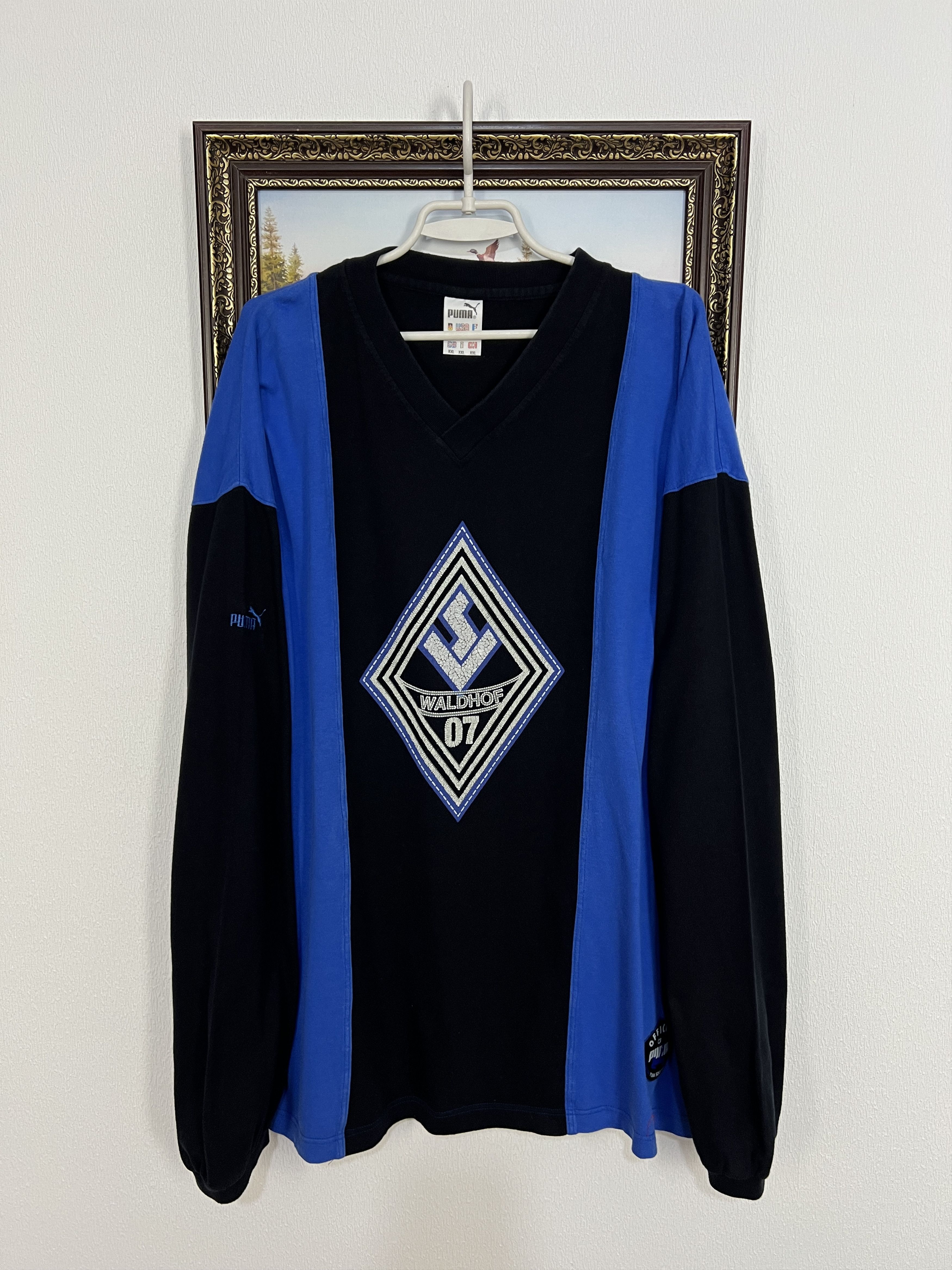 Puma Waldhof Mannheim Football Sweatshirt Soccer Long Sleeve Size US XXL / EU 58 / 5 - 1 Thumbnail