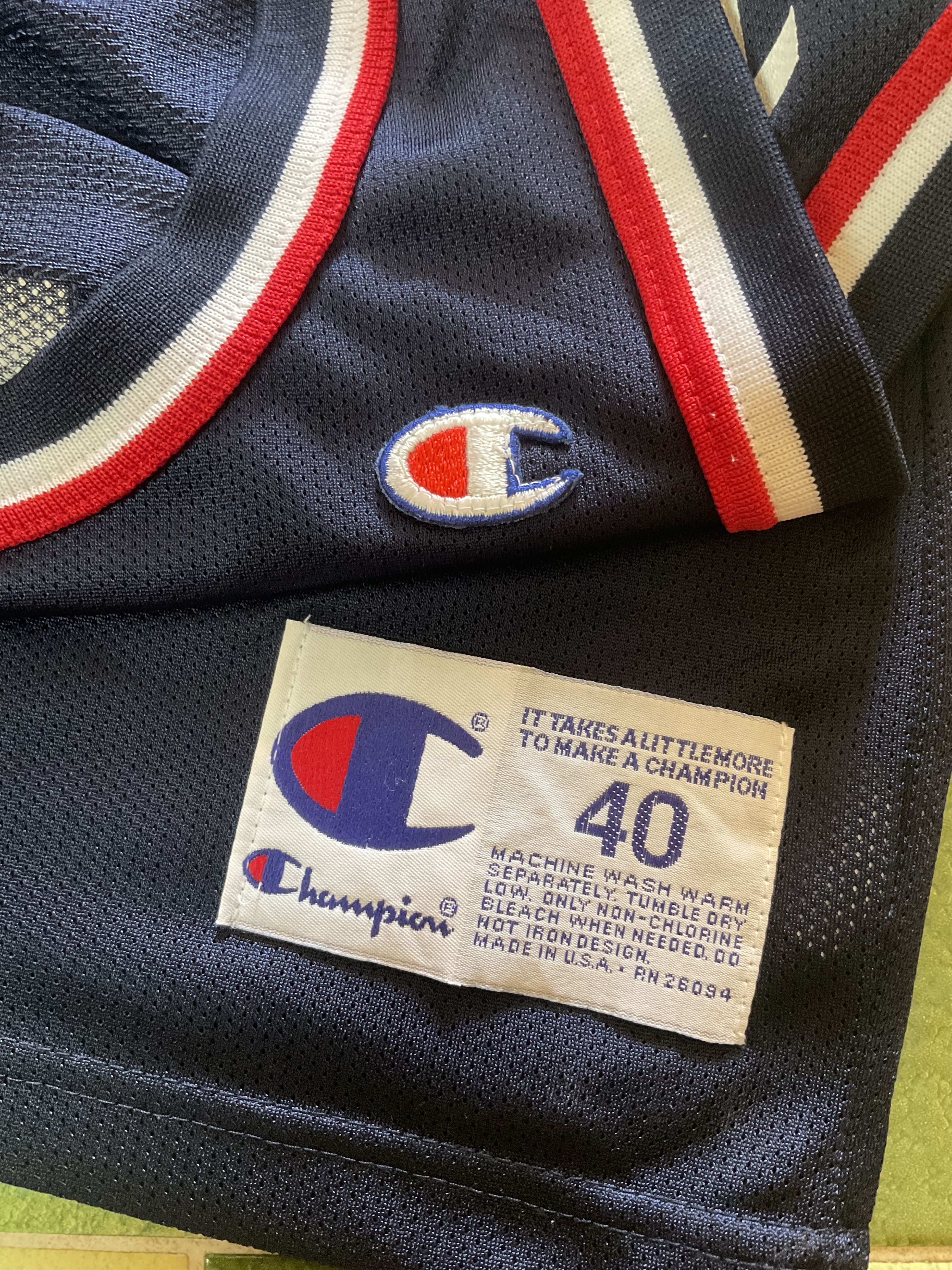 NBA Vintage 90s Olympics Dream Team Isiah Thomas Champion Jersey Size US M / EU 48-50 / 2 - 6 Thumbnail