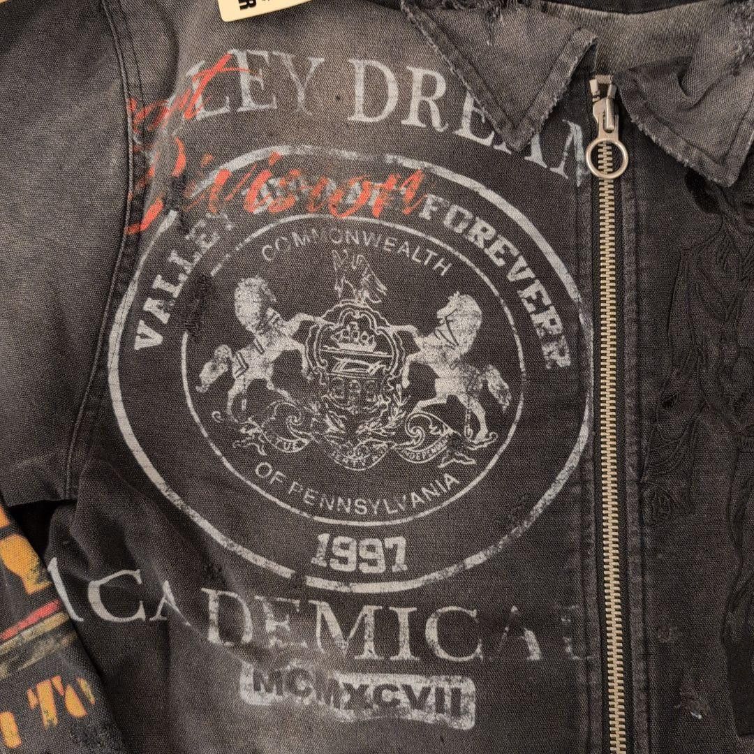 Vale VALE FOREVER Destruction Work Jacket Black L New Size US L / EU 52-54 / 3 - 6 Thumbnail