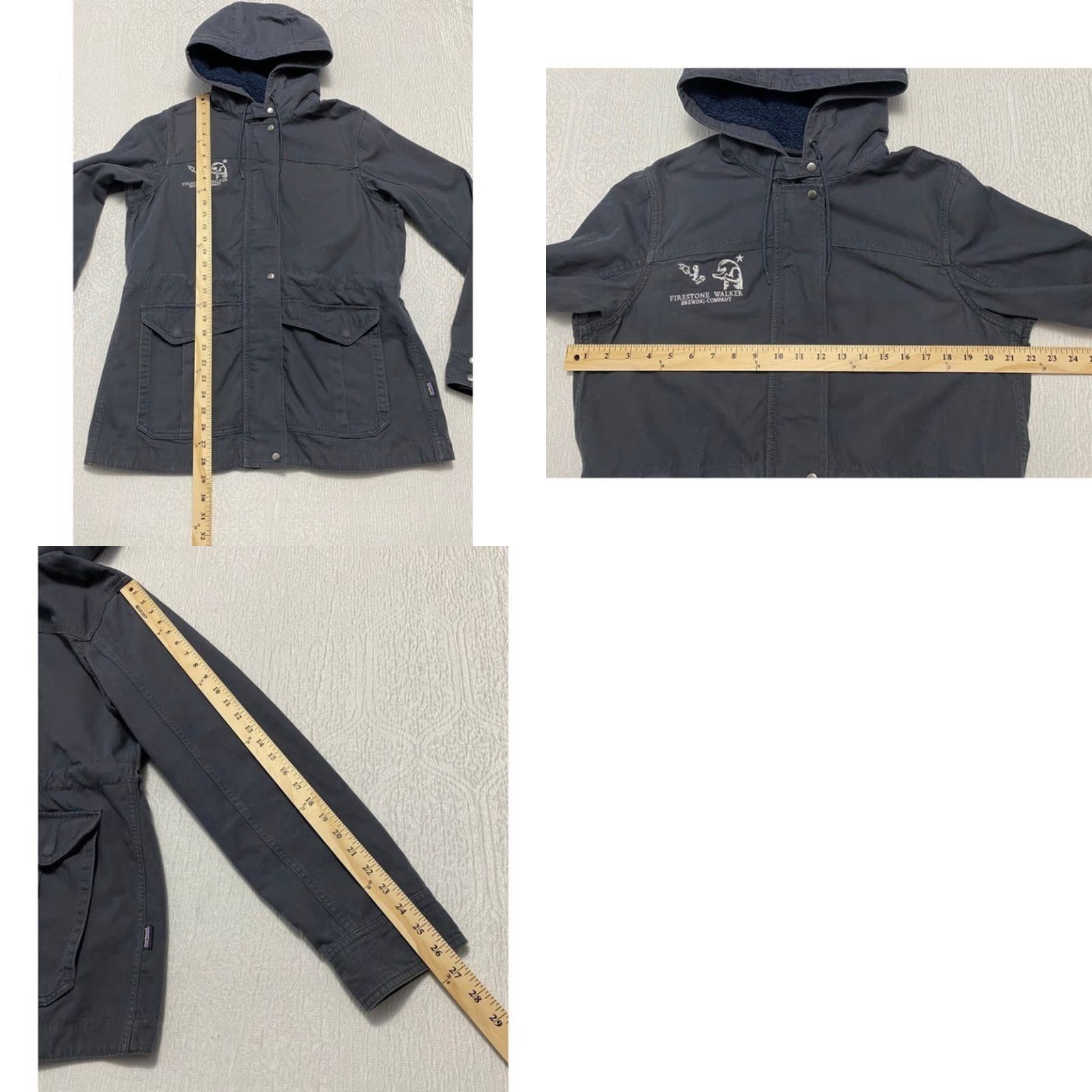 Patagonia Patagonia Jacket Women's L Hooded Parka Prairie Dawn Gray Casual Activewear 90s? Size L / US 10 / IT 46 - 8 Thumbnail