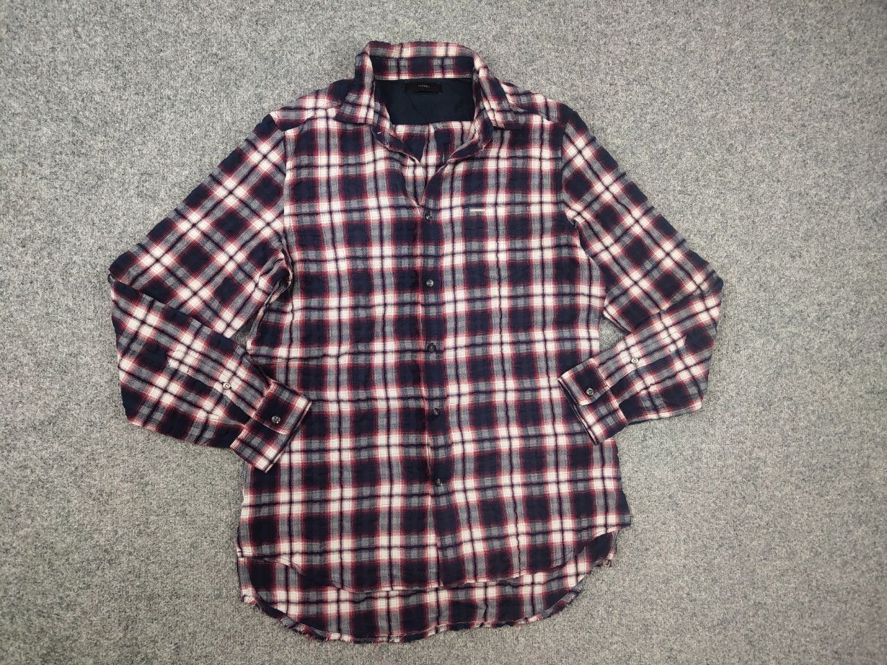 Diesel Diesel Vintage Y2K checkered flannel shirt loose long sleeve Size US L / EU 52-54 / 3 - 3 Thumbnail