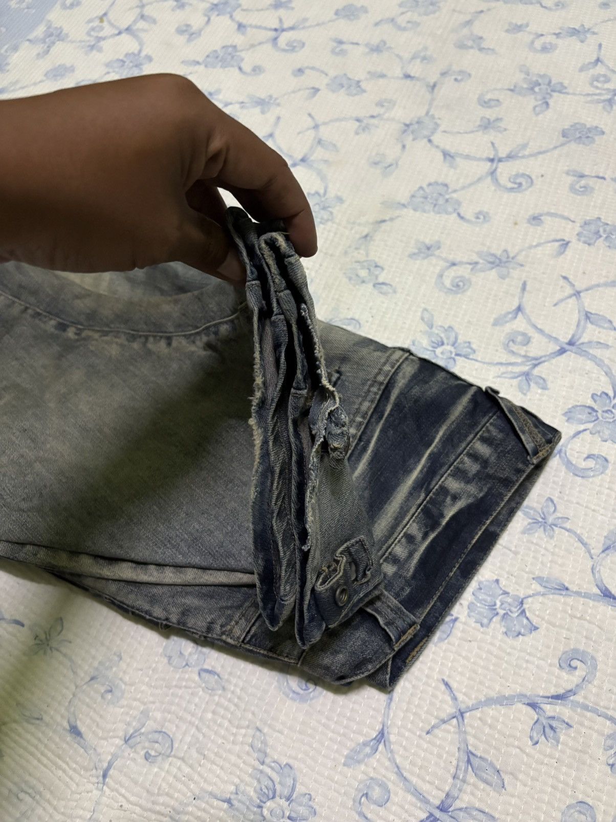 PPFM PPFM Denim Pant Curve Design Size US 33 - 13 Thumbnail