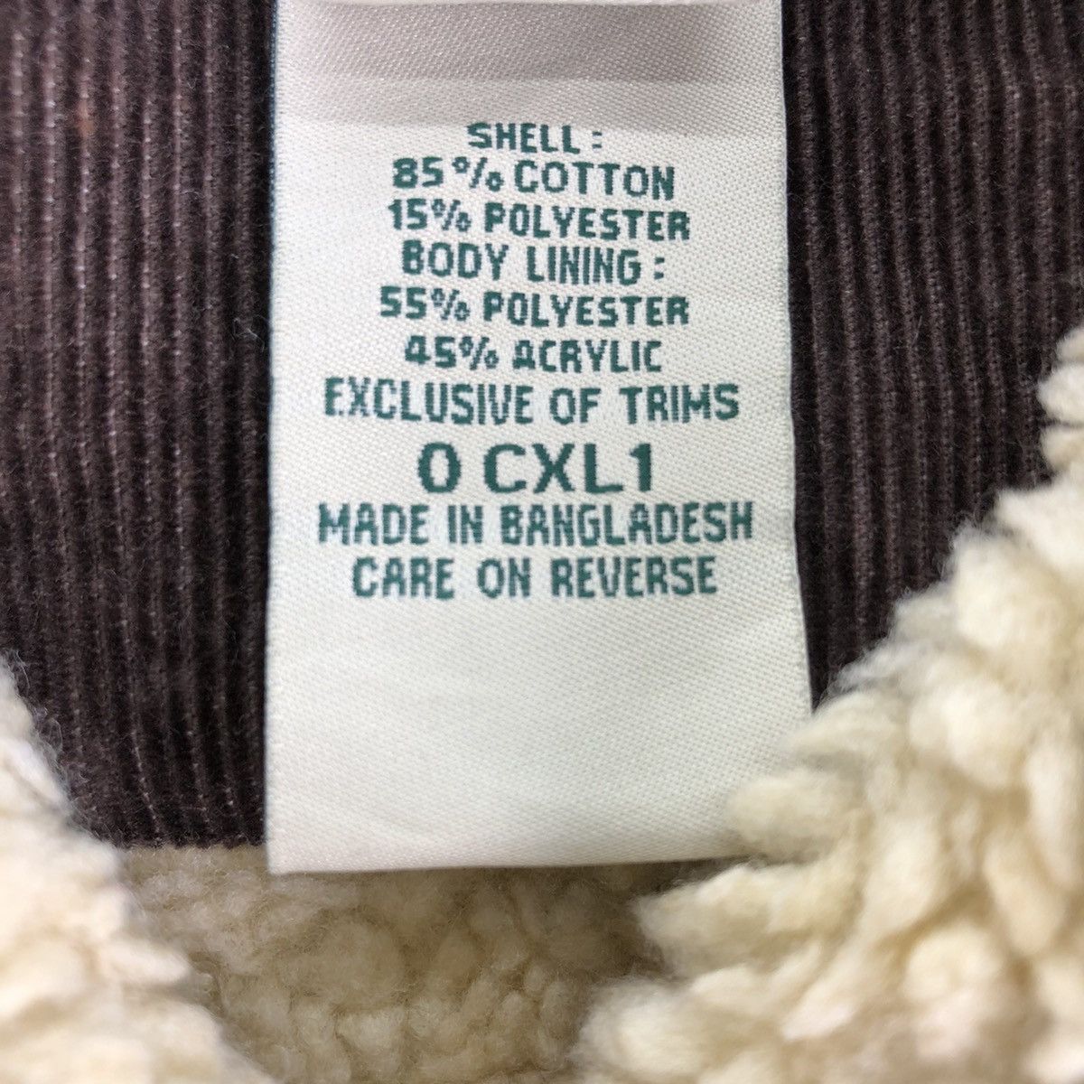 L.L. Bean L.L Bean Corduroy Sherpa Lining Women Vest Size XS / US 0-2 / IT 36-38 - 10 Thumbnail