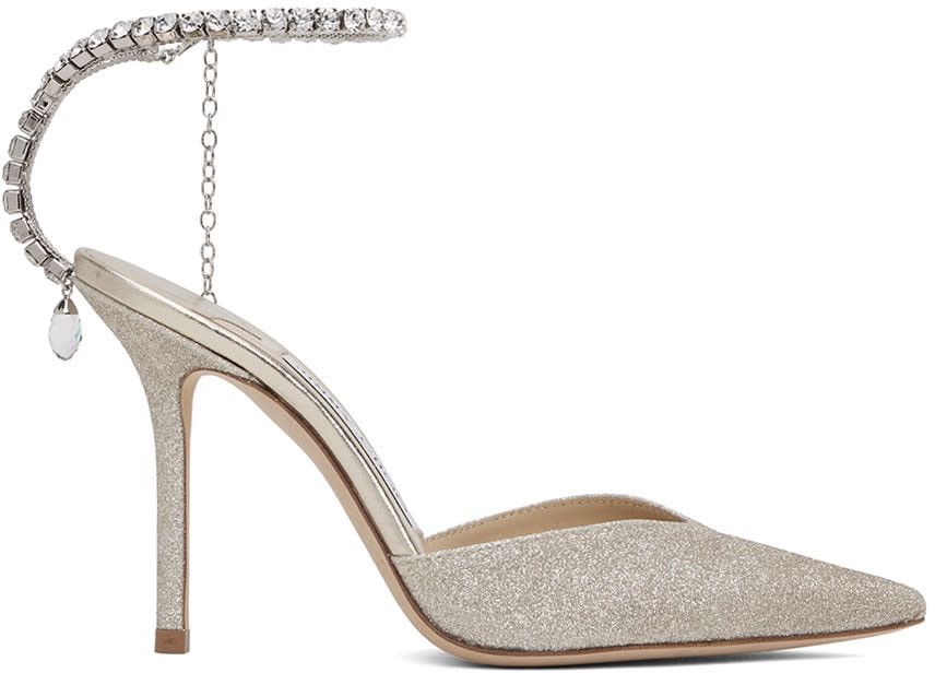 Jimmy Choo Jimmy Choo Silver Saeda Size US 6 / IT 36 - 6 Thumbnail