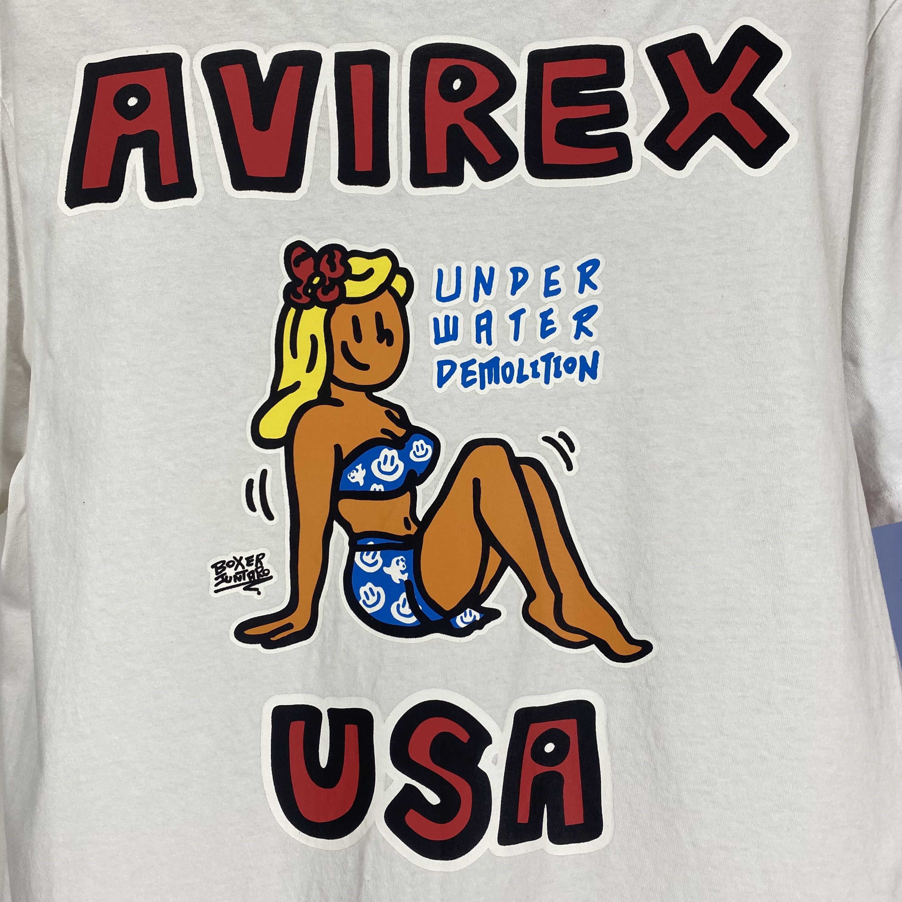 Avirex AVIREX x BOXER JUNTARO Crew Neck T Shirt #1857/08 Size US L / EU 52-54 / 3 - 2 Thumbnail
