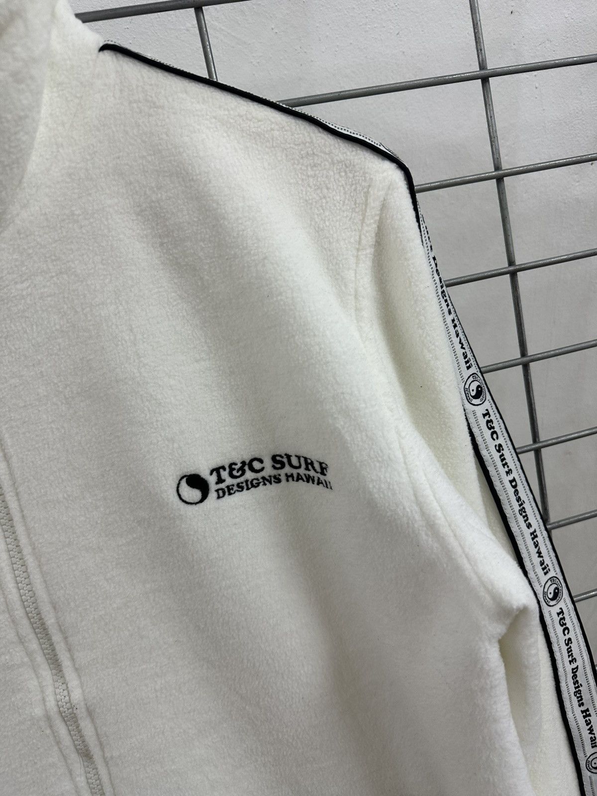 Other Rare Beauty T&C Surf Design Hawaii Side Tape Fleece Jacket Size US M / EU 48-50 / 2 - 5 Thumbnail