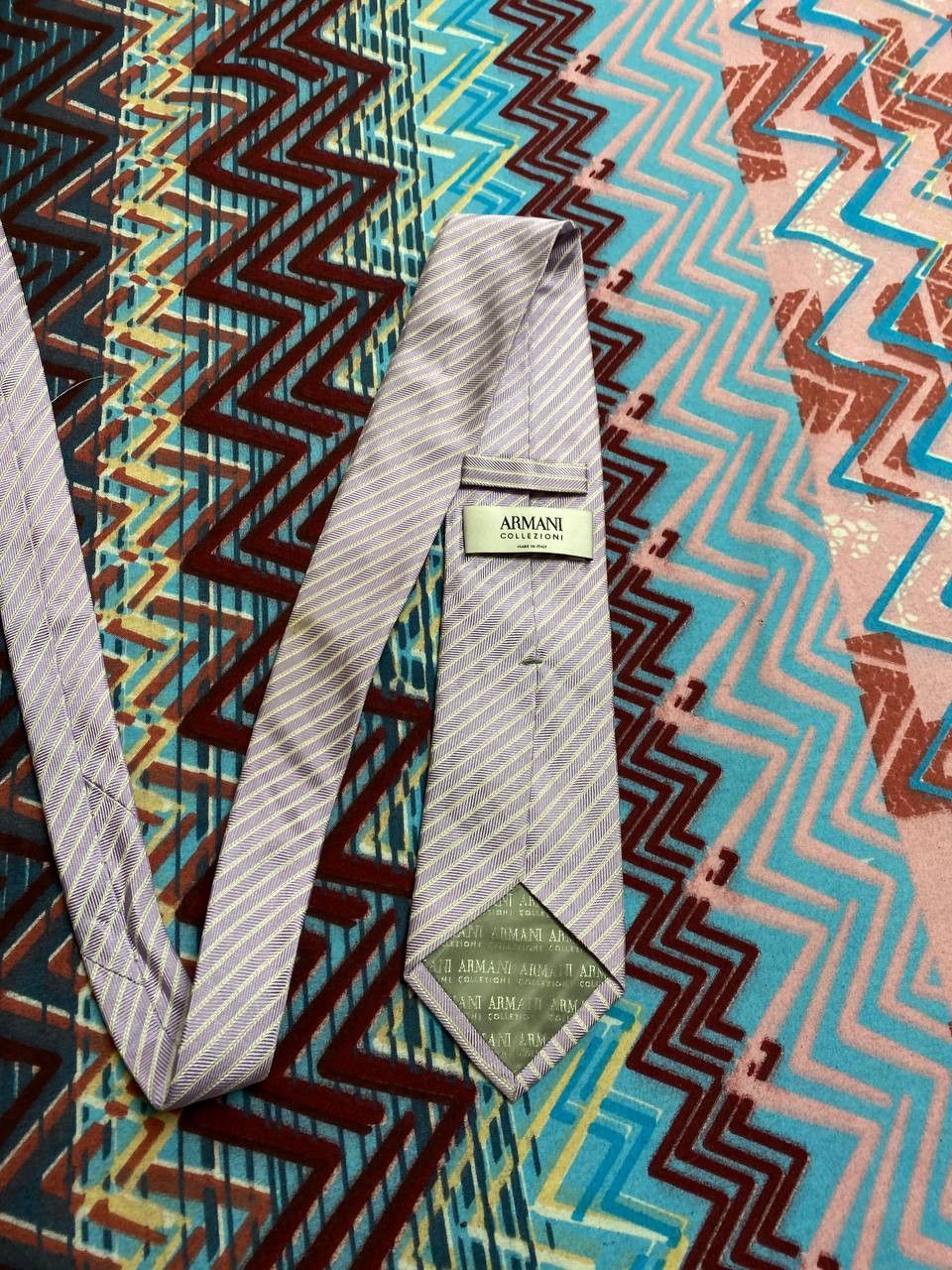 Armani Collezioni Tie Vintage Armani Collezioni One size luxury Y2K Size ONE SIZE - 8 Thumbnail