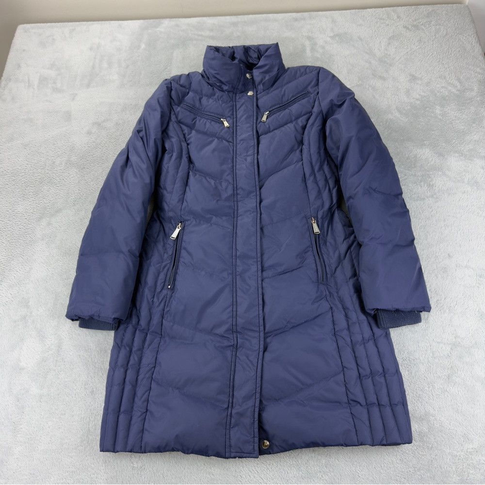 Michael Kors Michael Michael Kors Women's Size XS Purple Long Puffer Jac Size XS / US 0-2 / IT 36-38 - 1 Thumbnail