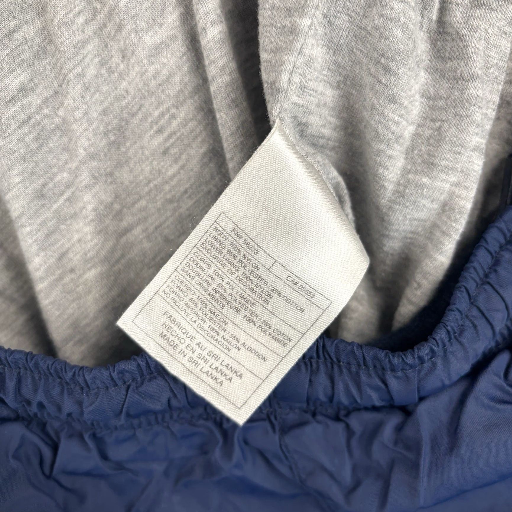 Nike VINTAGE Nike Track Pants Mens L Navy Stripe Jersey Lined Windbreaker 90s Y2K Nike Air Size US L / EU 52-54 / 3 - 6 Thumbnail