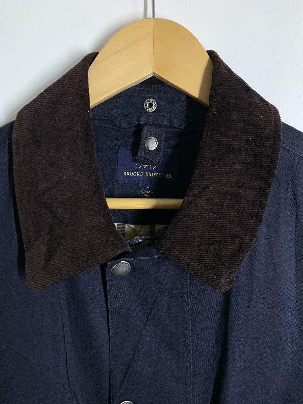 Brooks Brothers Waxed Cotton Country Coat Size US M / EU 48-50 / 2 - 2 Thumbnail