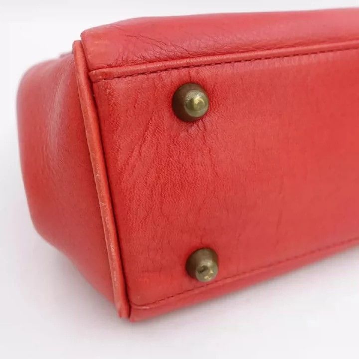 Jean Paul Gaultier Jean Paul Gaultier Red rose leather handbag-2505 Size ONE SIZE - 7 Thumbnail