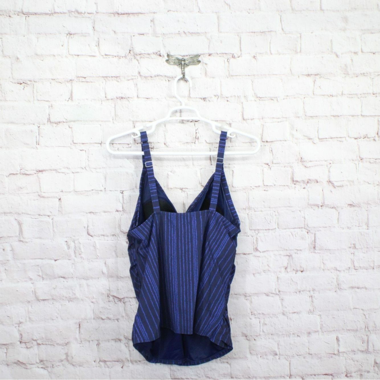 L.L. Bean × Swims LL Bean Women's Shaping Swimwear Tankini Top Size XXL / US 16-18 / IT 52-54 - 6 Thumbnail