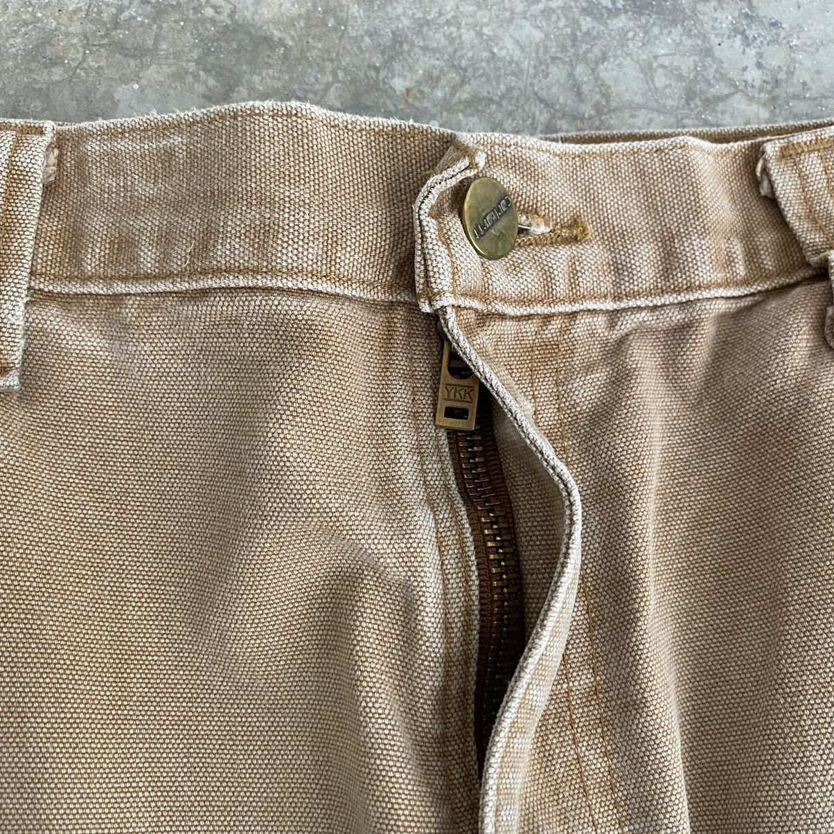 Carhartt VTG Carhartt Double Knee Faded Distressed Carpenter Pants Size US 37 - 14 Thumbnail