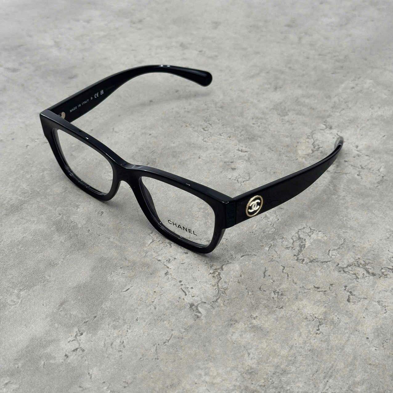 Chanel CHANEL 0CH3455 C622 Eyeglasses BLACK Size ONE SIZE - 2 Thumbnail