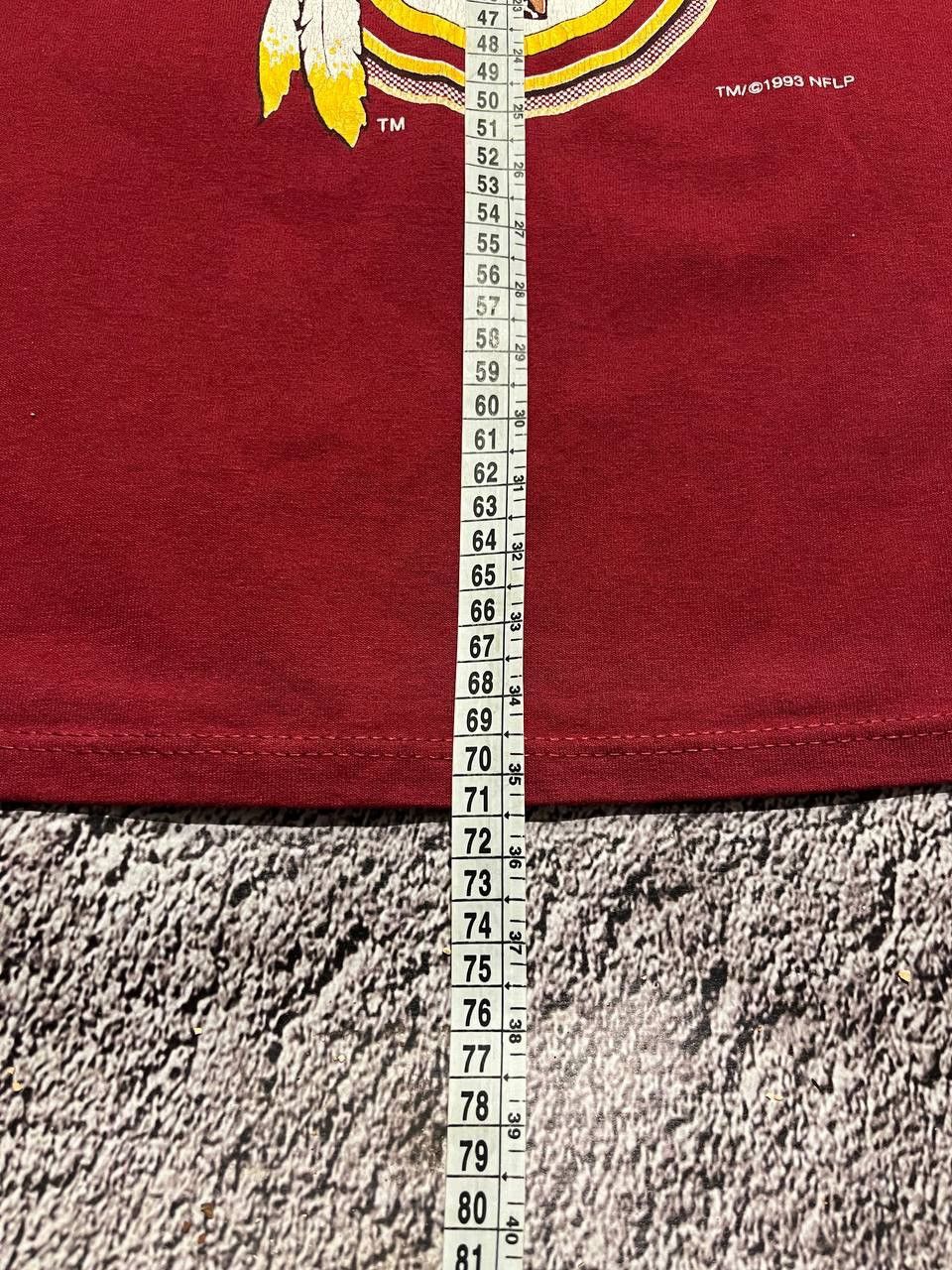 NFL × Vintage Vintage Washington Redskins Shirt Mens Red Logo 1991 NFL Size US XL / EU 56 / 4 - 10 Thumbnail