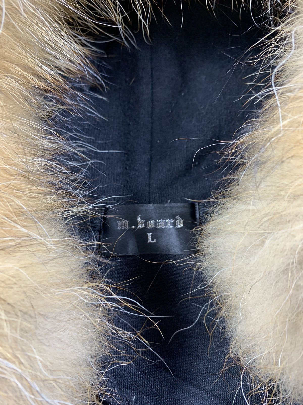 If Six Was Nine × Japanese Brand × Le Grande Bleu (L.G.B.) FUR ZIPPER HOODIE POEM RAF LGB STYLE Size US L / EU 52-54 / 3 - 3 Thumbnail