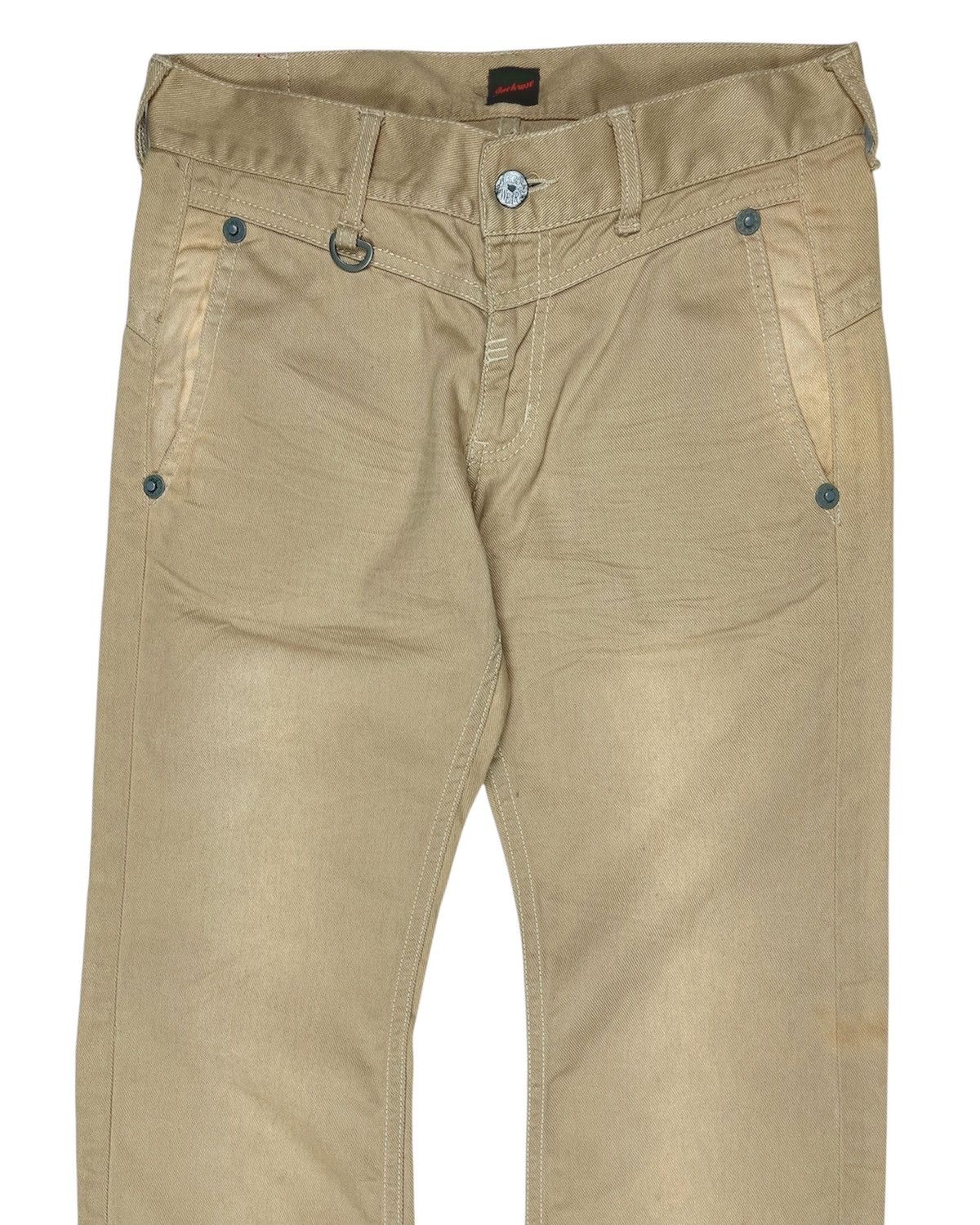 JACKROSE 2000s Jackrose Buckle Back Bootcut Pants Size US 32 / EU 48 - 3 Thumbnail