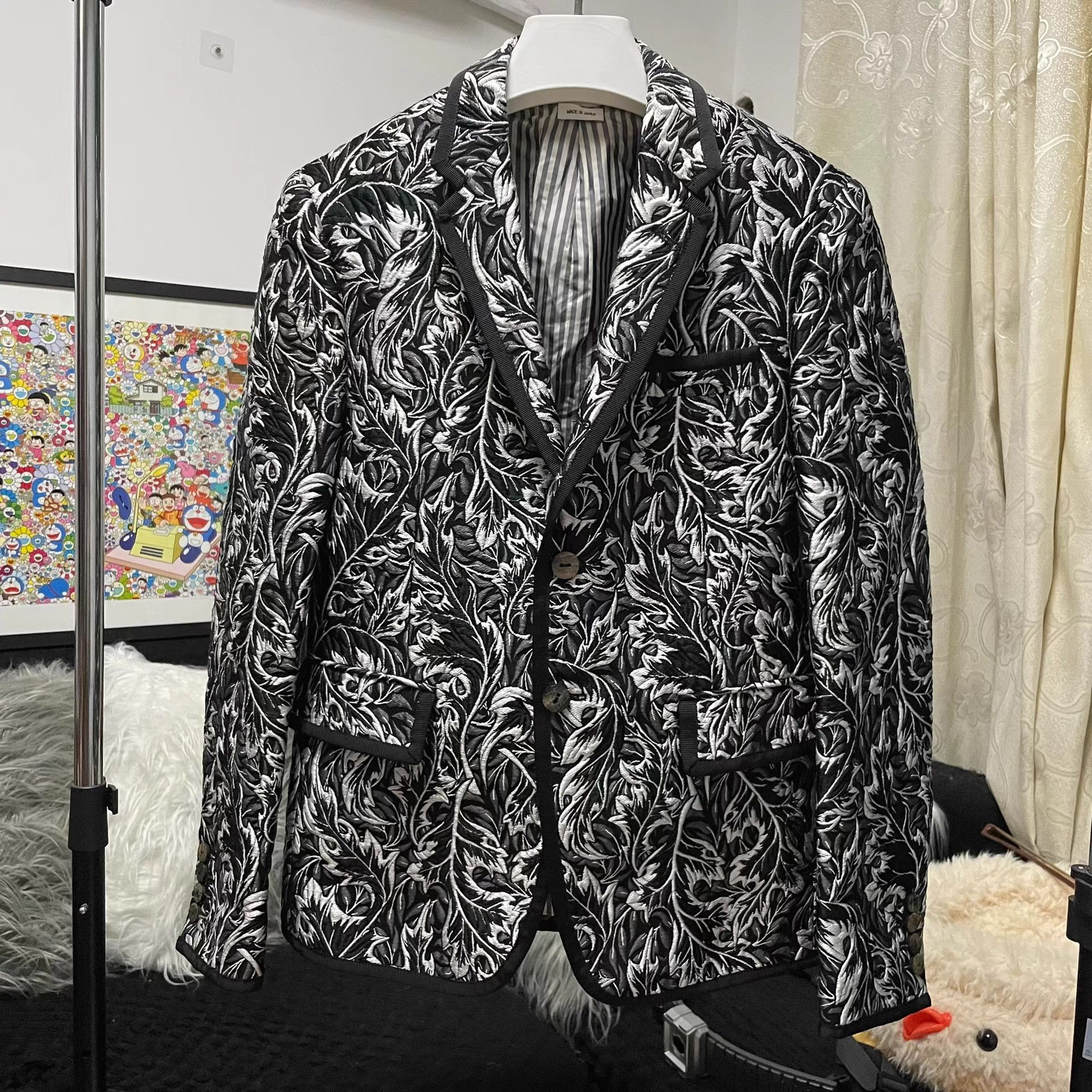 Thom Browne Thom Browne TB Floral Blazer Runway Piece Size US M / EU 48-50 / 2 - 1 Thumbnail