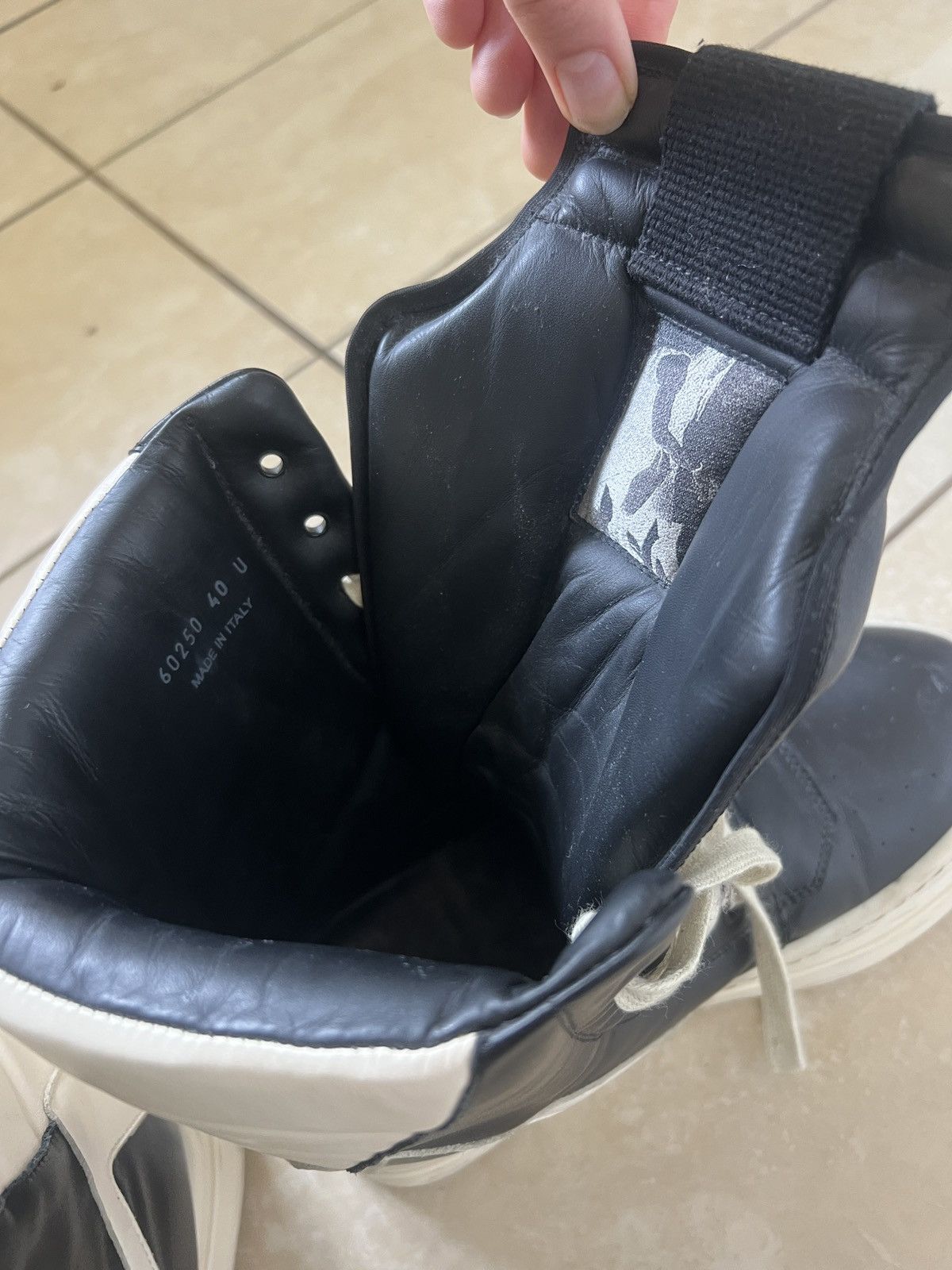 Rick Owens Rick owens geobasket mega Size US 9.5 / IT 39.5 - 8 Thumbnail