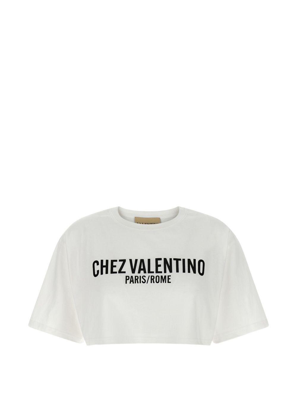 Valentino CHEZ VALENTINO COTTON T-SHIRT Size S / US 4 / IT 40 - 1 Thumbnail