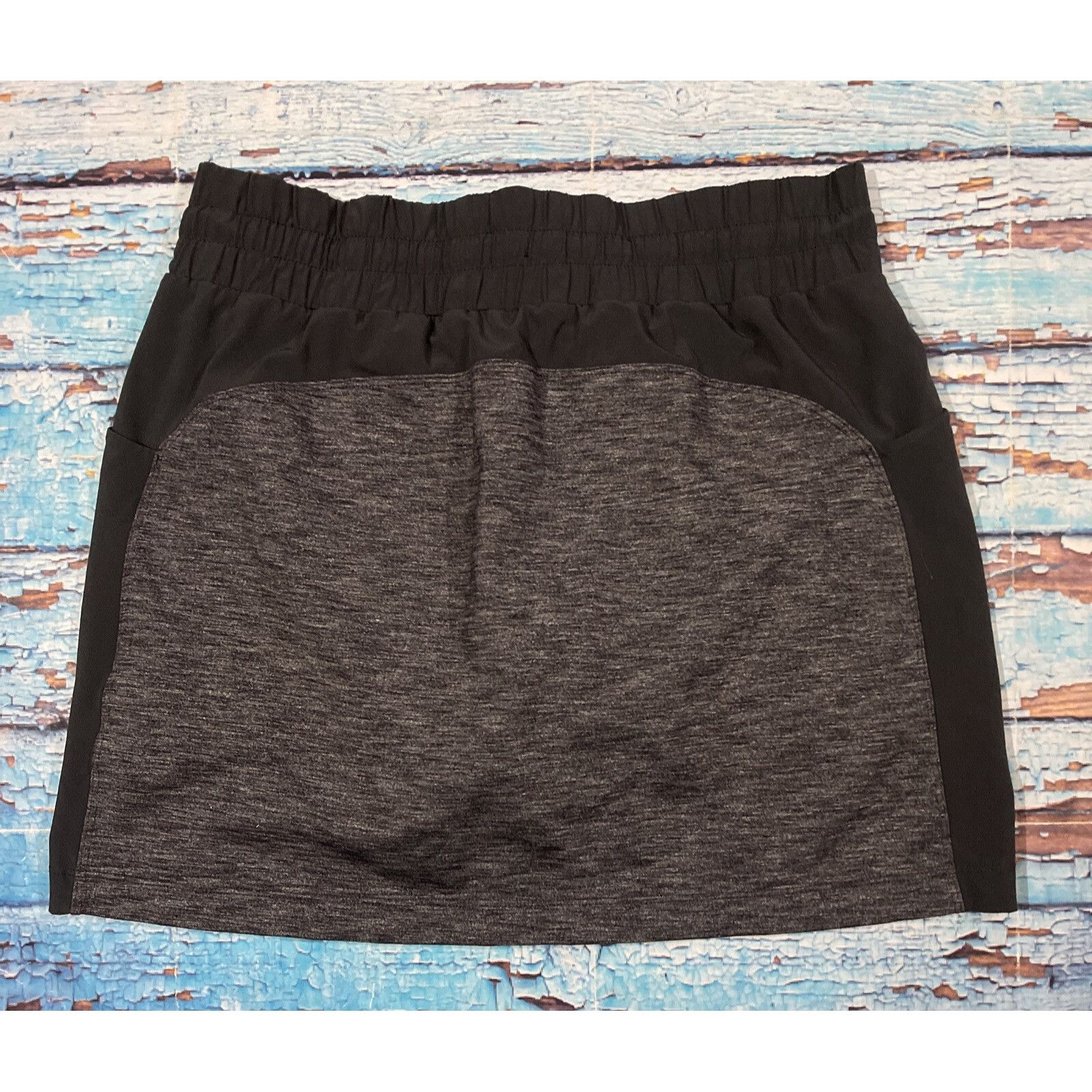 Athleta ATHLETA Skort Shorts Black And Gray WOMENS Small Side Pocket Size 28" / US 6 / IT 42 - 6 Thumbnail