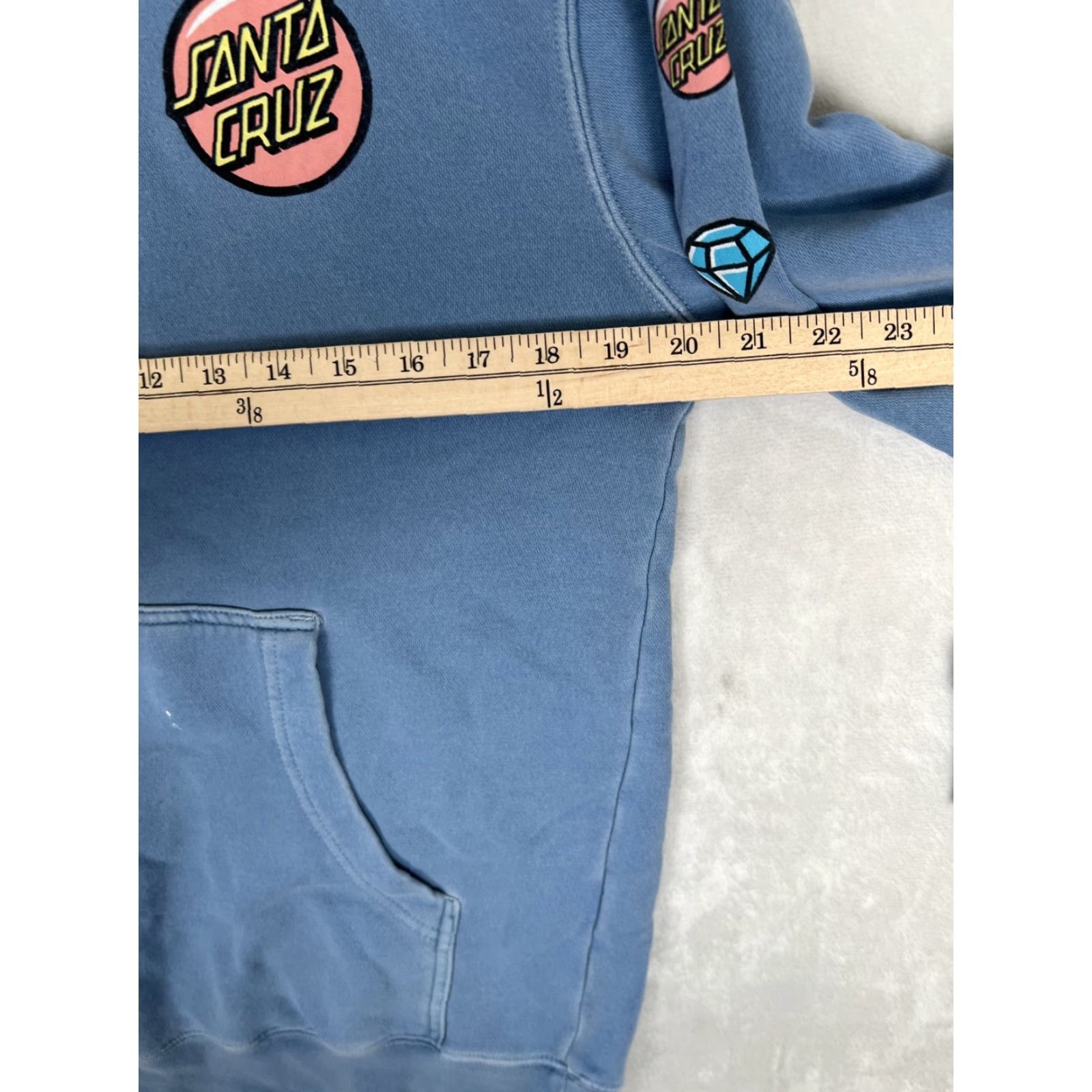 Vintage VINTAGE Santa Cruz Hoodie Sweatshirt Mens S Slot Machine Logo Double Side Shirt Size US S / EU 44-46 / 1 - 6 Thumbnail