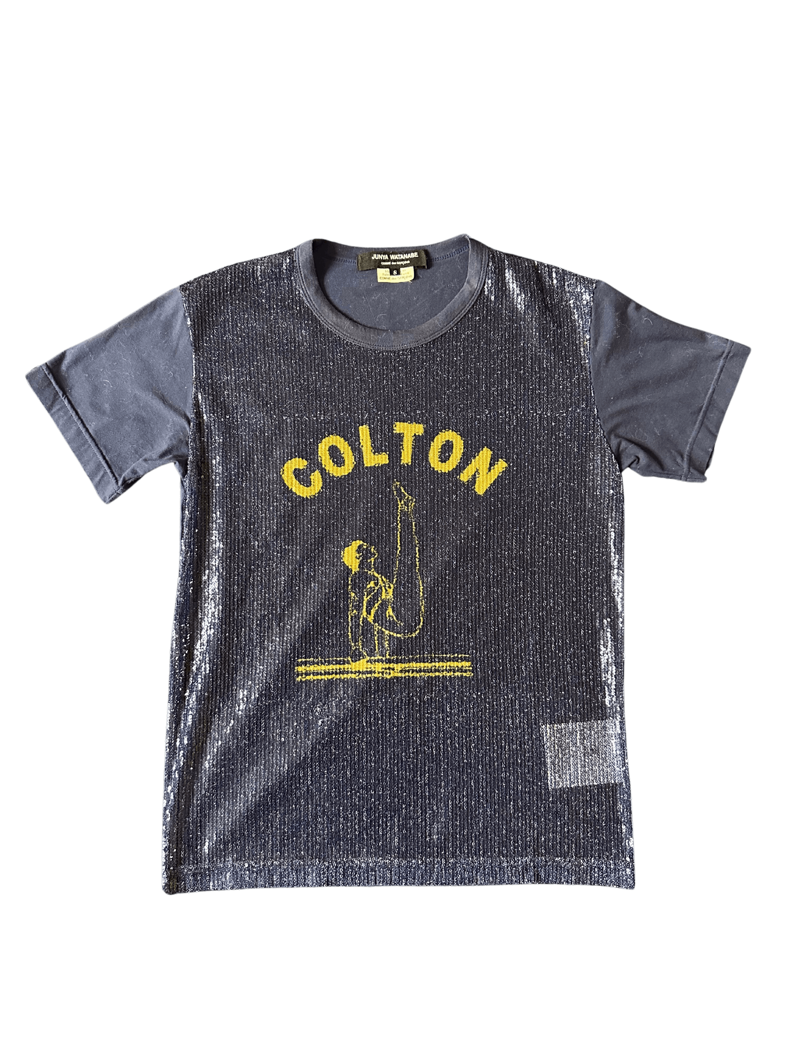 Comme des Garcons × Junya Watanabe Junya Watanabe Sequin Colton T-Shirt Size S / US 4 / IT 40 - 1 Thumbnail
