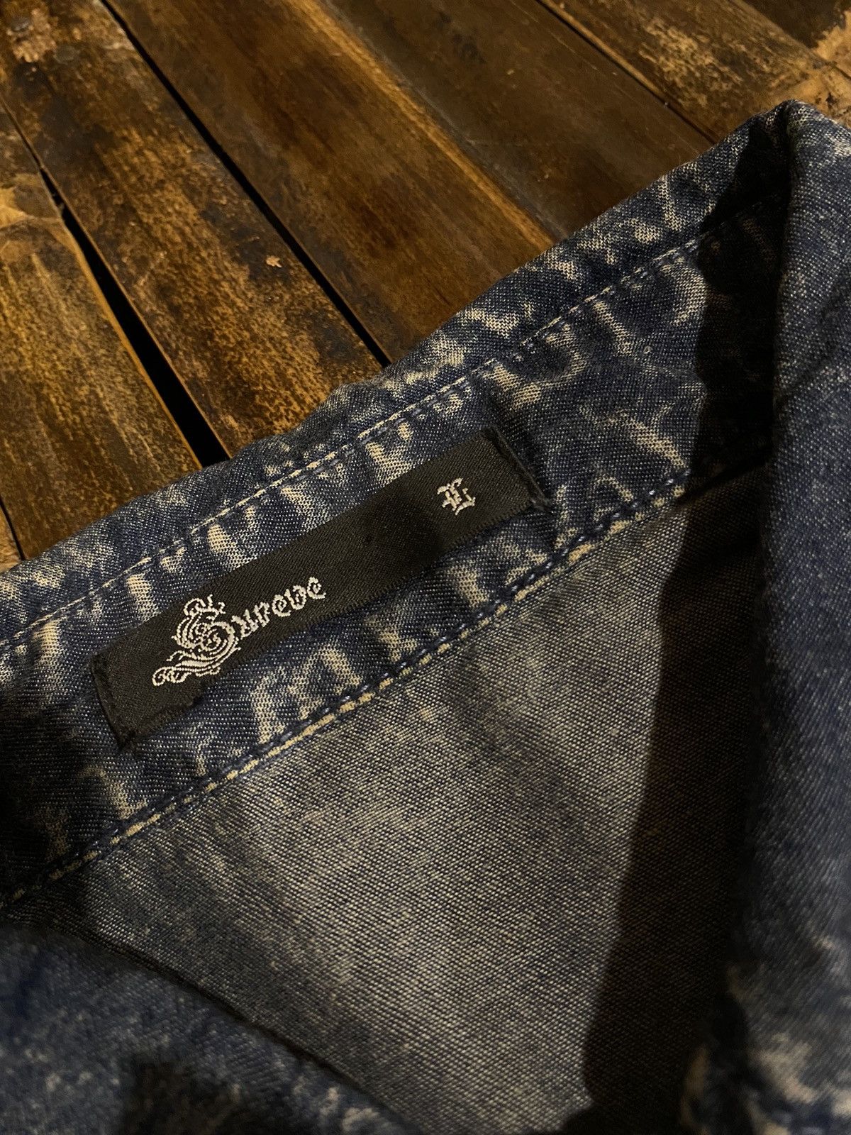 Japanese Brand SUDEWE PUNK STYLE SHIRT Size US XL / EU 56 / 4 - 7 Thumbnail