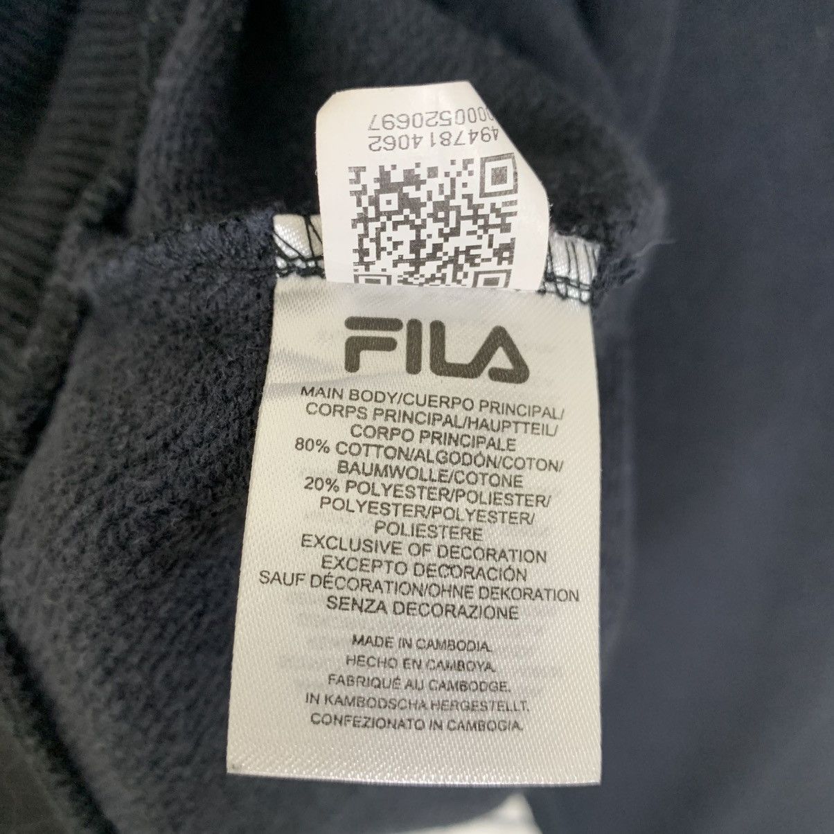 Designer × Fila × Vintage Vintage Fila Sweatshirt Big Logo Size US M / EU 48-50 / 2 - 9 Thumbnail