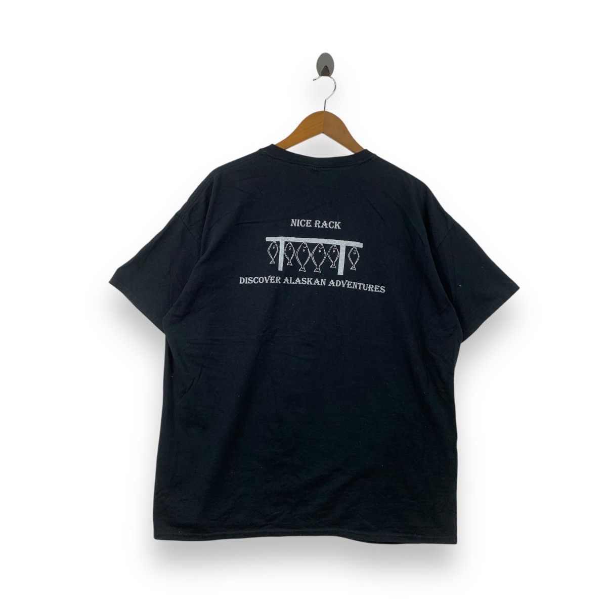 Vintage Vintage DISCOVER NINILCHIK ALASKA National Park Tee Shirt Size US XXL / EU 58 / 5 - 3 Thumbnail